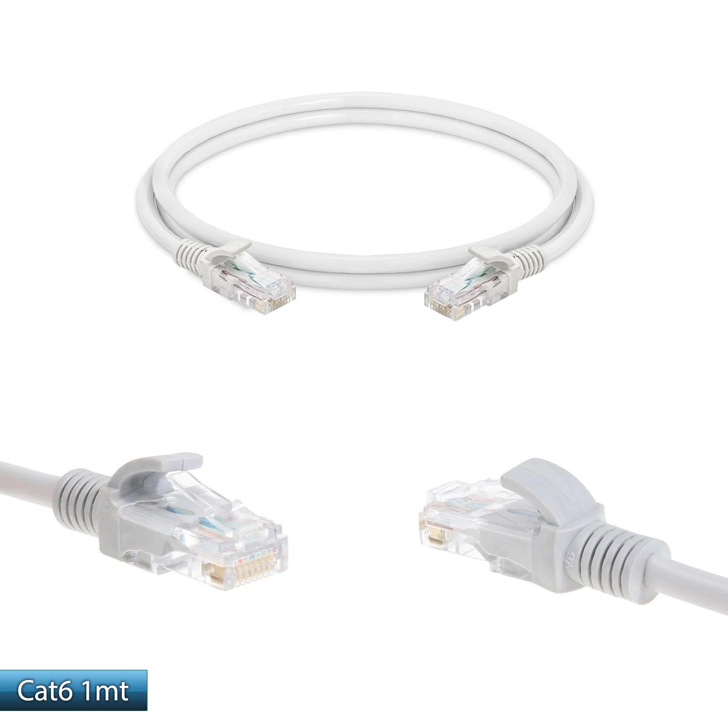 CAT6 PATCH NETWORK ETHERNET KABLO 1MT