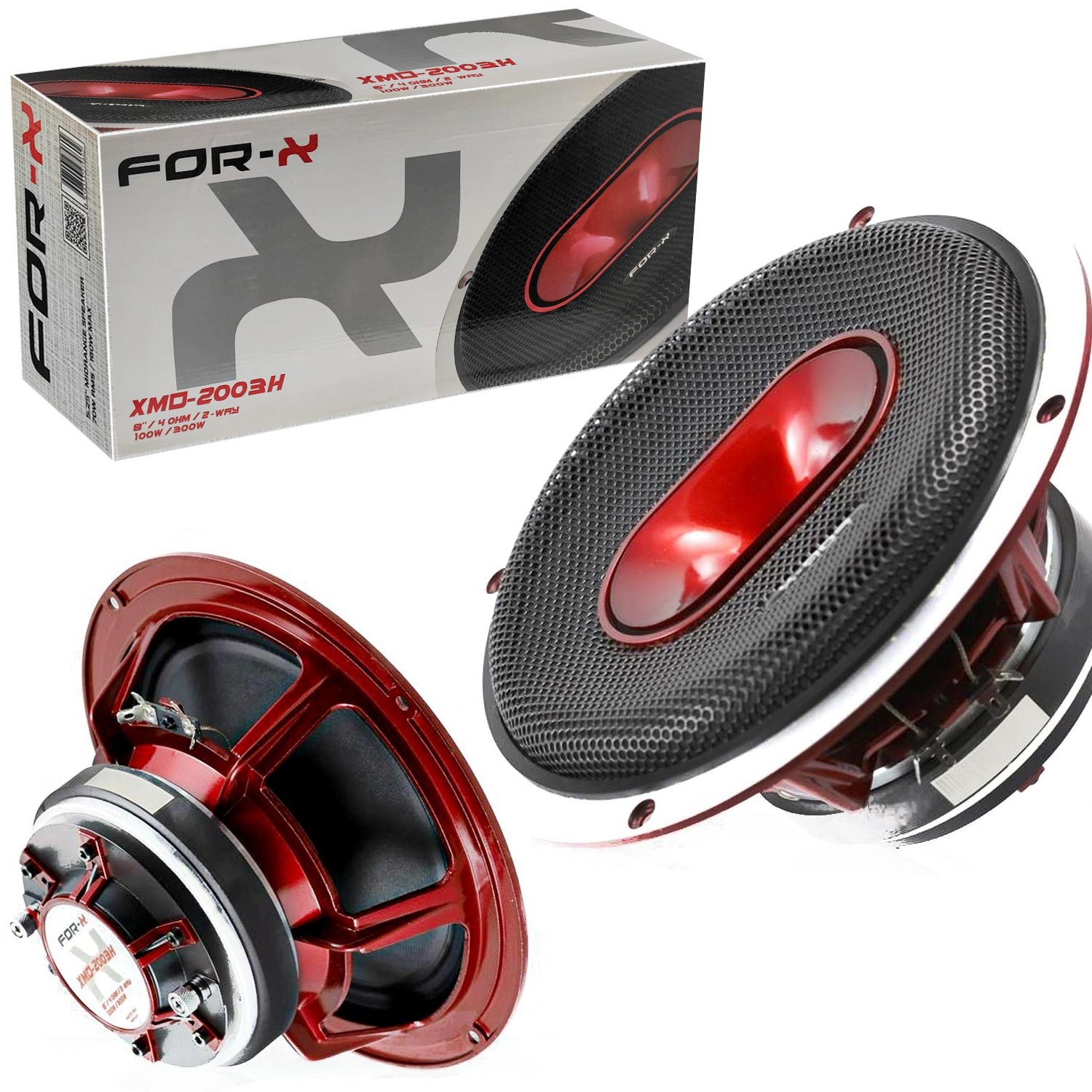 OTO MIDRANGE HORN 20CM 300W 2 ADET FOR-X XMD-2003H