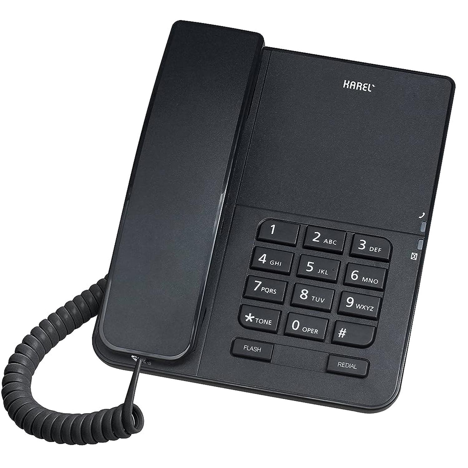 MASA TELEFONU SIYAH KAREL TM-140