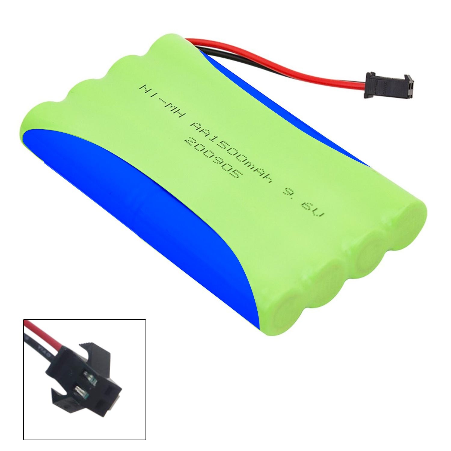 SARJLI OYUNCAK PILI SEKIZLI AA 9.6V 1500MAH NI-MH KÜÇÜK SOKET EFCELL