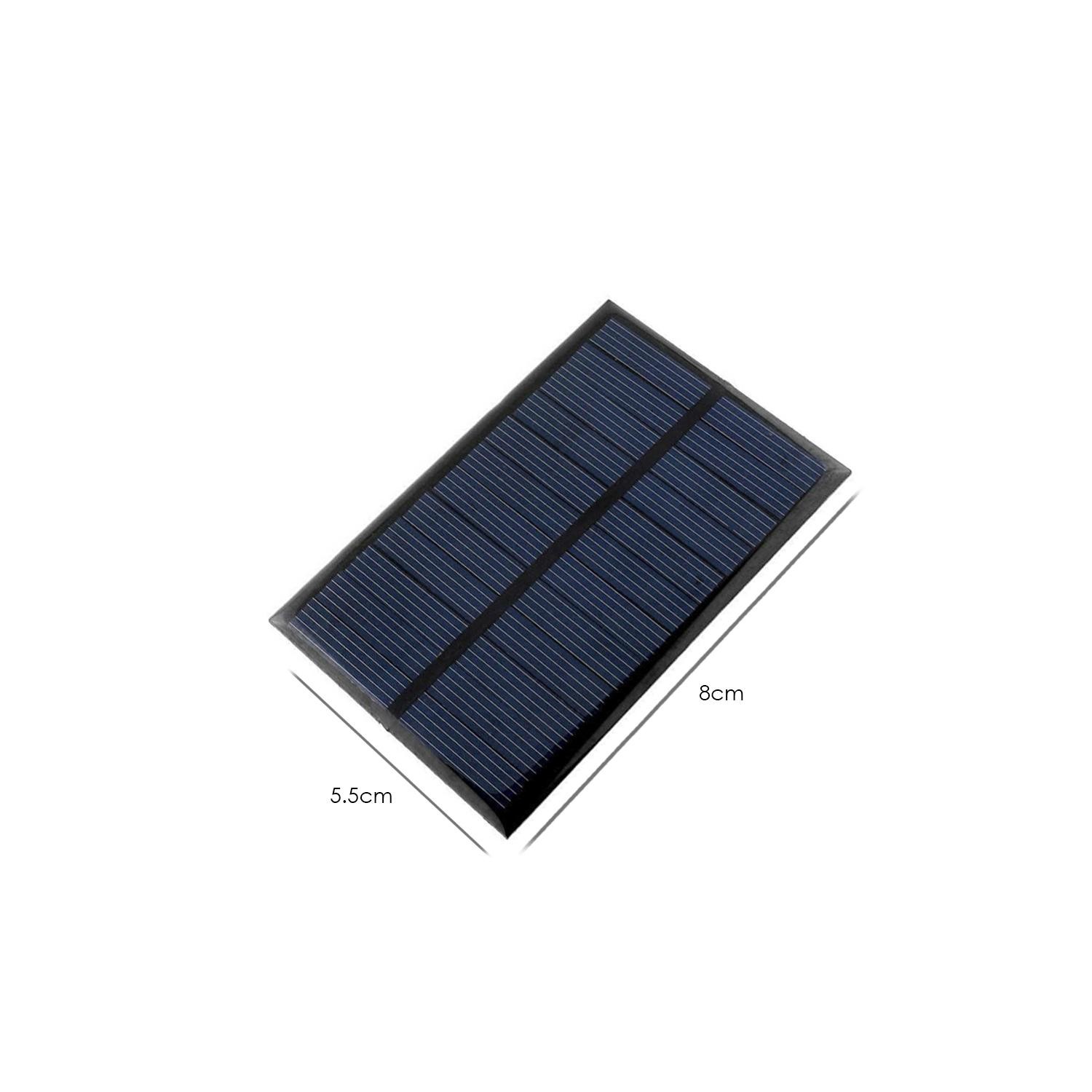 SOLAR PANEL DENEY GÜNES ENERJI 6V 0.6W (80X55MM)