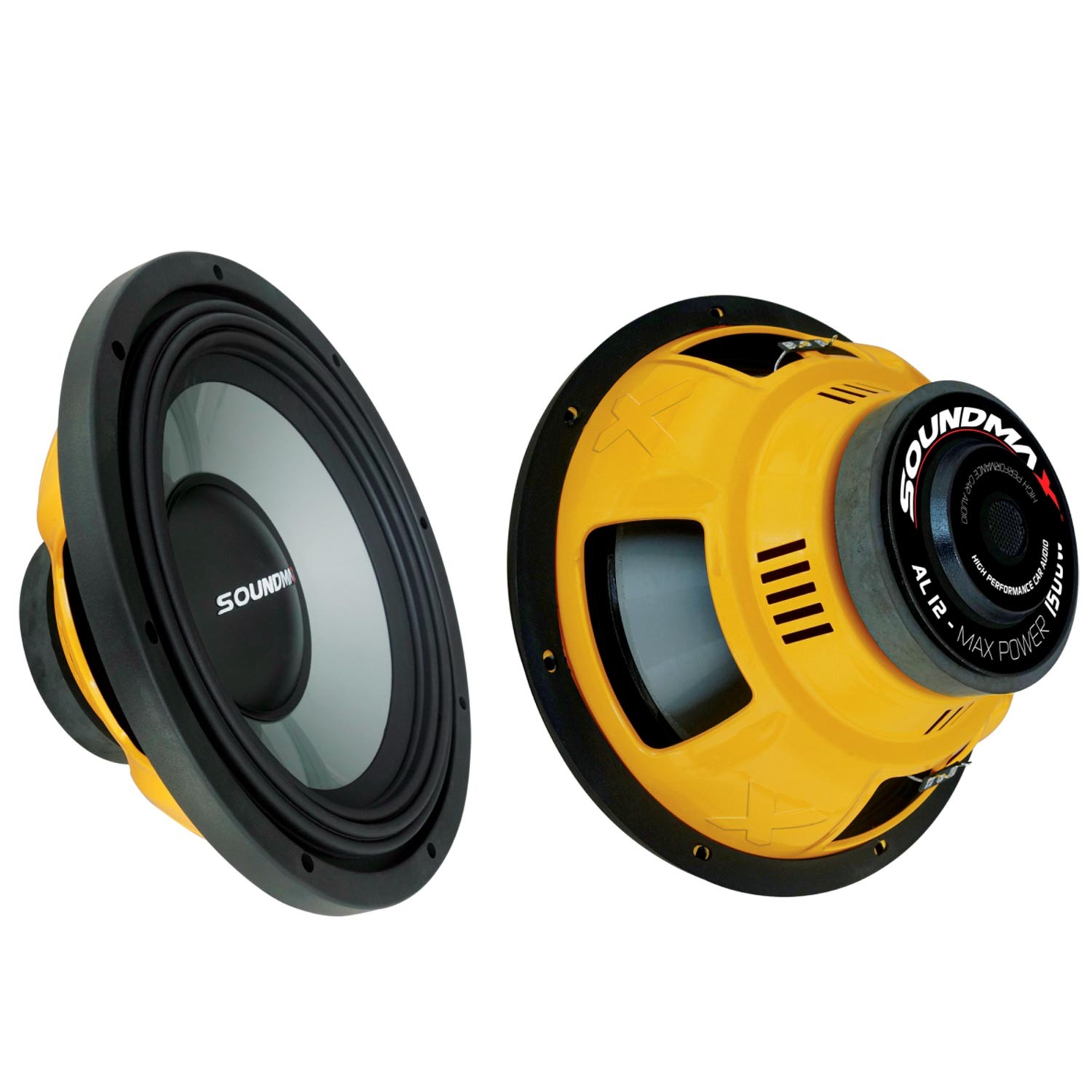 OTO BASS SUBWOOFER 30CM 1500W DUAL 1 ADET SOUNDMAX SX-AL12