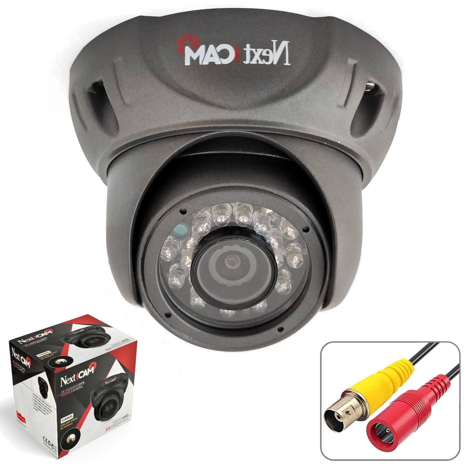 NEXTCAM YE-HD20000DFS Dome Ahd Kamera 2mp 3.6mm Renkli Gece Görüs