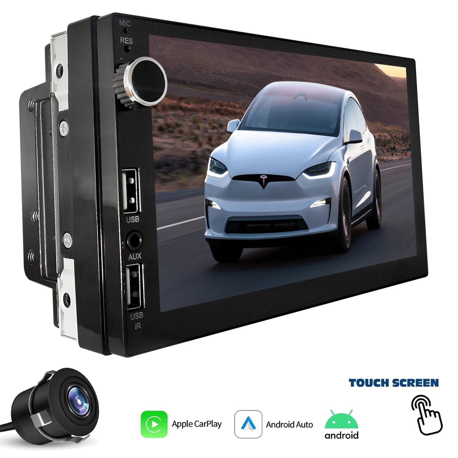 BOSCH BH-202 Double Teyp 7 İnç 4x55 Watt 2+32GB Carplay