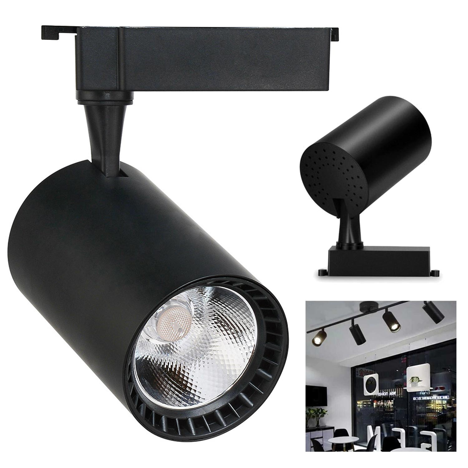 ARMATÜR LED RAY SPOT 220V 30W BEYAZ HIGHTEK HT-0400