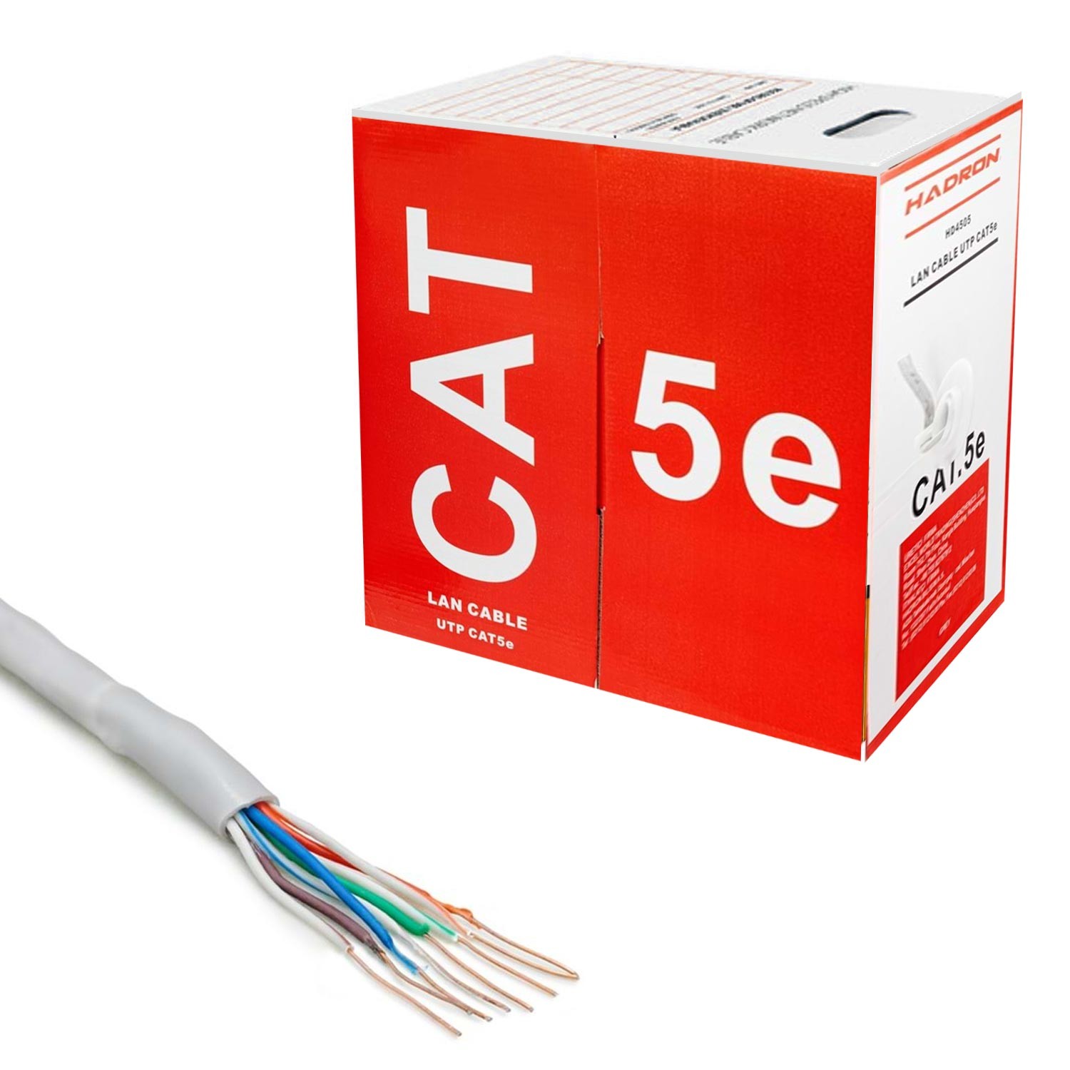 CAT5 KABLO 24AWG 0.38MM 305MT HADRON HDX-5013