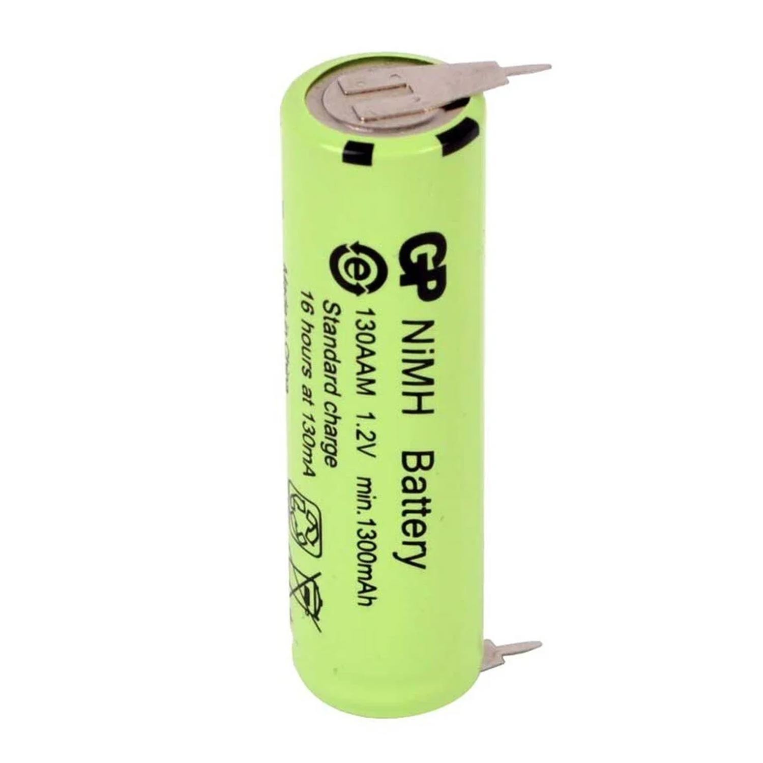 SARJLI PIL PUNTALI AA KALEM 1.2V 1300MAH NI-MH GP