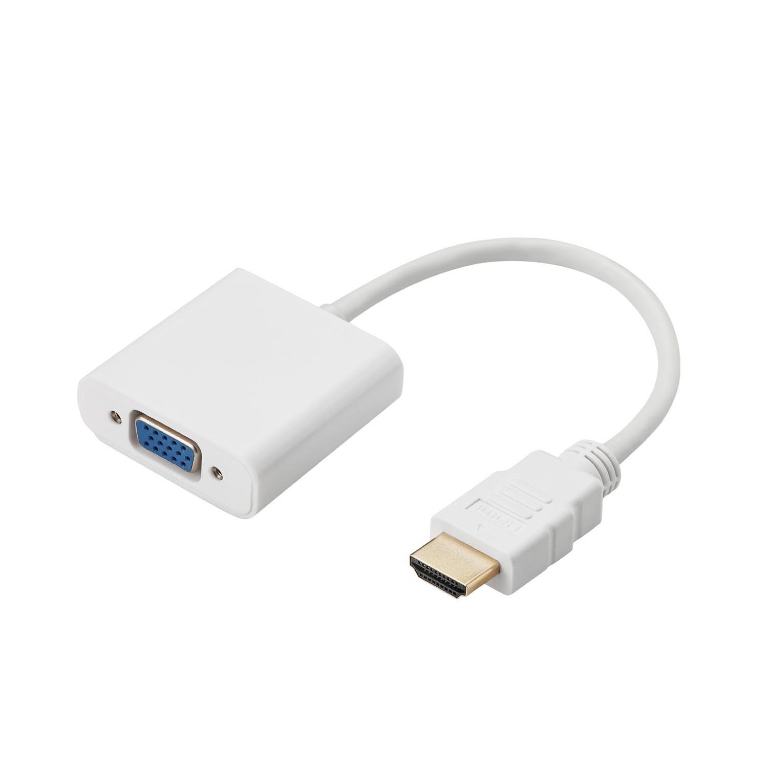 ÇEVİRİCİ HDMI TO VGA BEYAZ HADRON HDX-2020