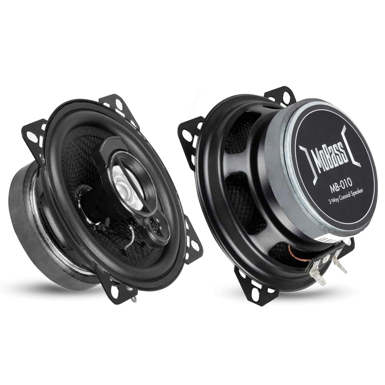 OTO HOPARLÖR 10CM 40W TWEETERLI 2 ADET MOBASS MB-010