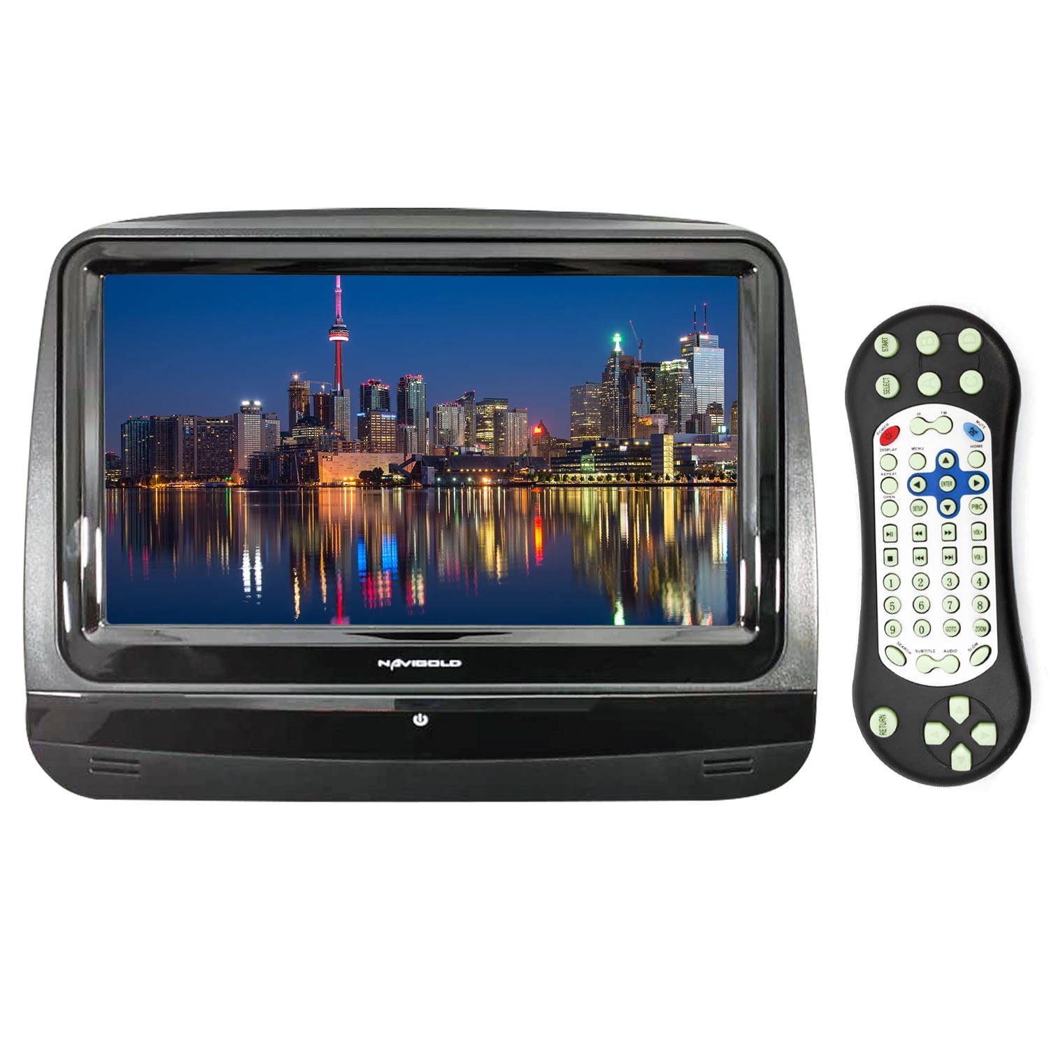 KOLTUK BASLIGI MONITÖR 9" DVD/USB/SD/HDMI NAVIGOLD DS-928HDT