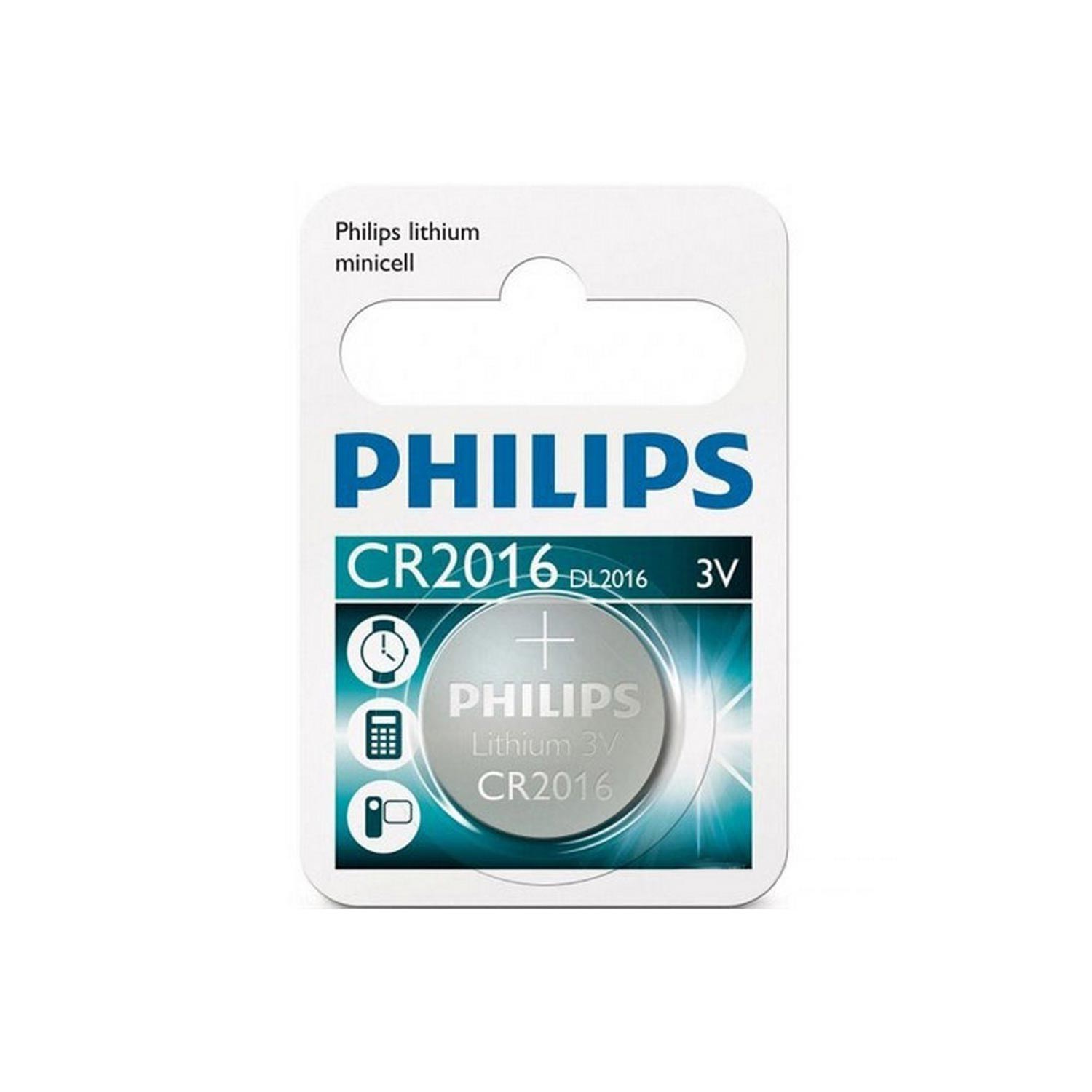 PIL DÜGME 2016 3V (1 ADET) PHILIPS