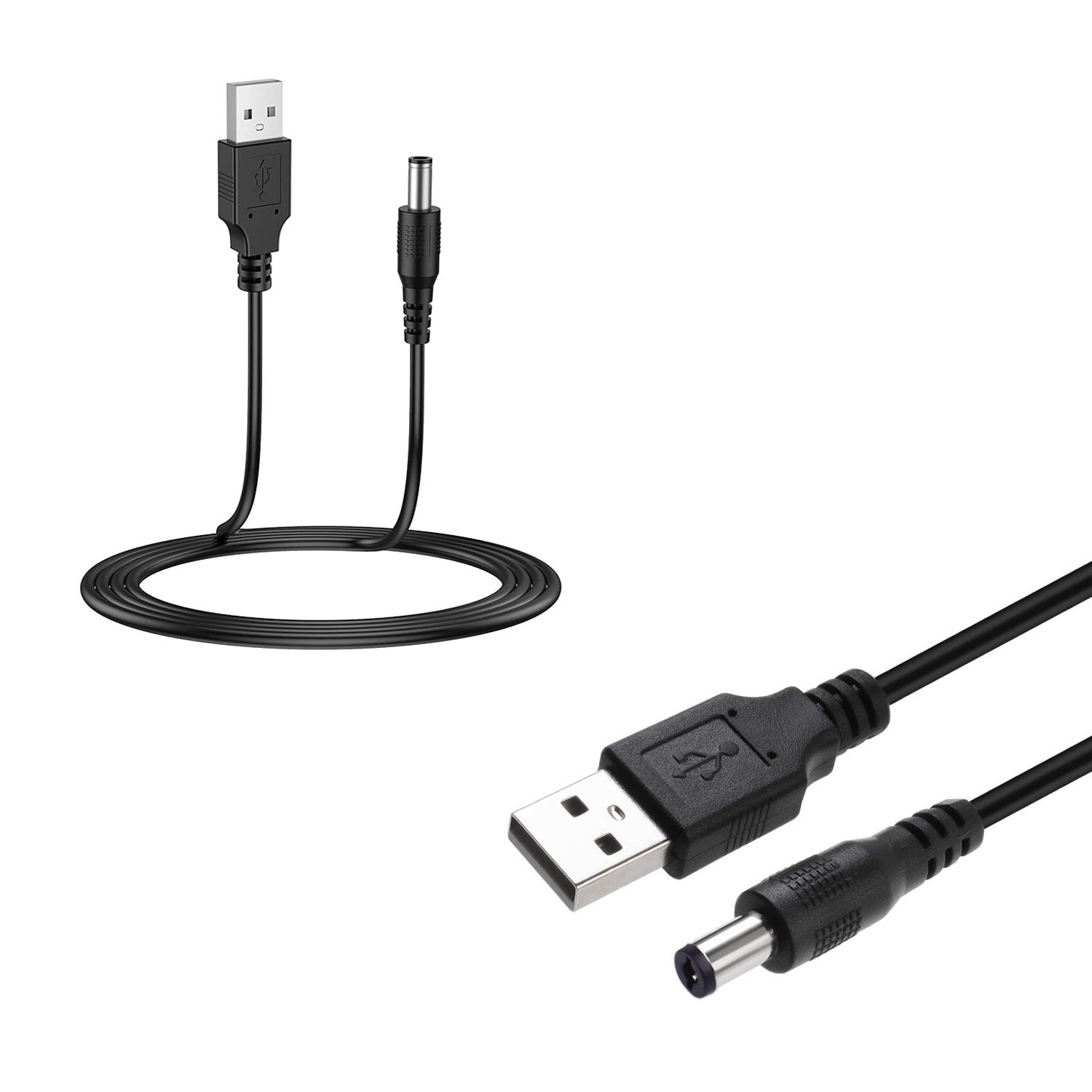 KABLO USB TO 5.5X2.5MM JACK 80CM POLAXTOR