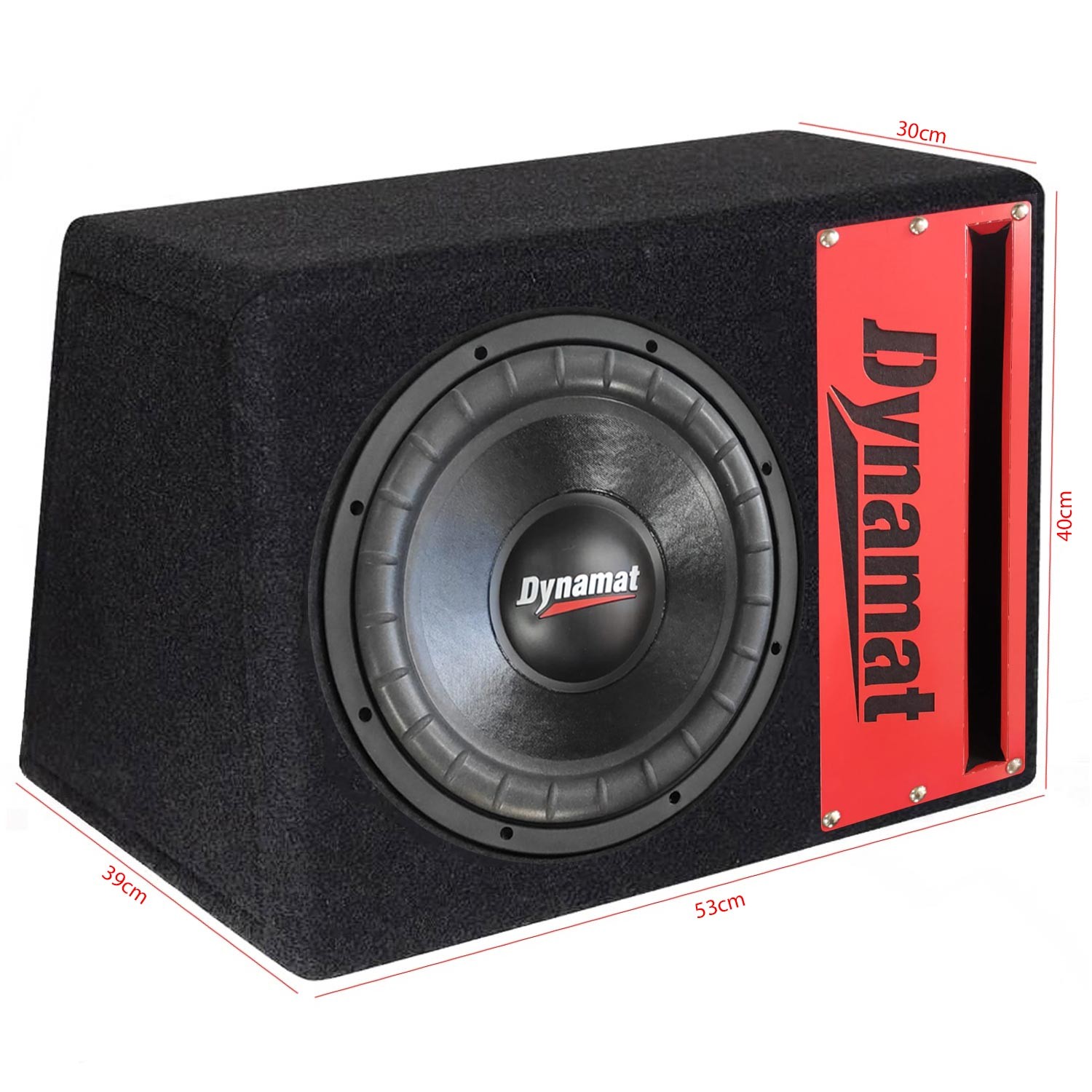 DYNAMAT RK-430 Oto Bass Subwoofer Kabinli 30cm 1000 Watt