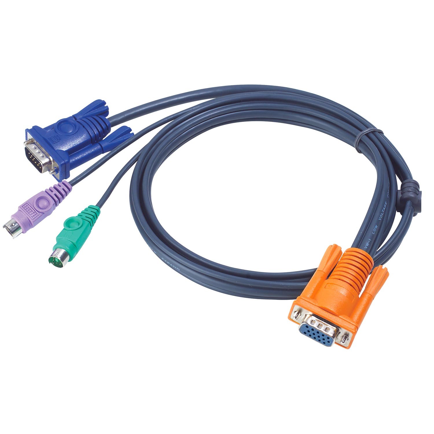 KVM SWITCH KABLOSU PS2 TO VGA ERKEK DISI 1.5MT RAIN