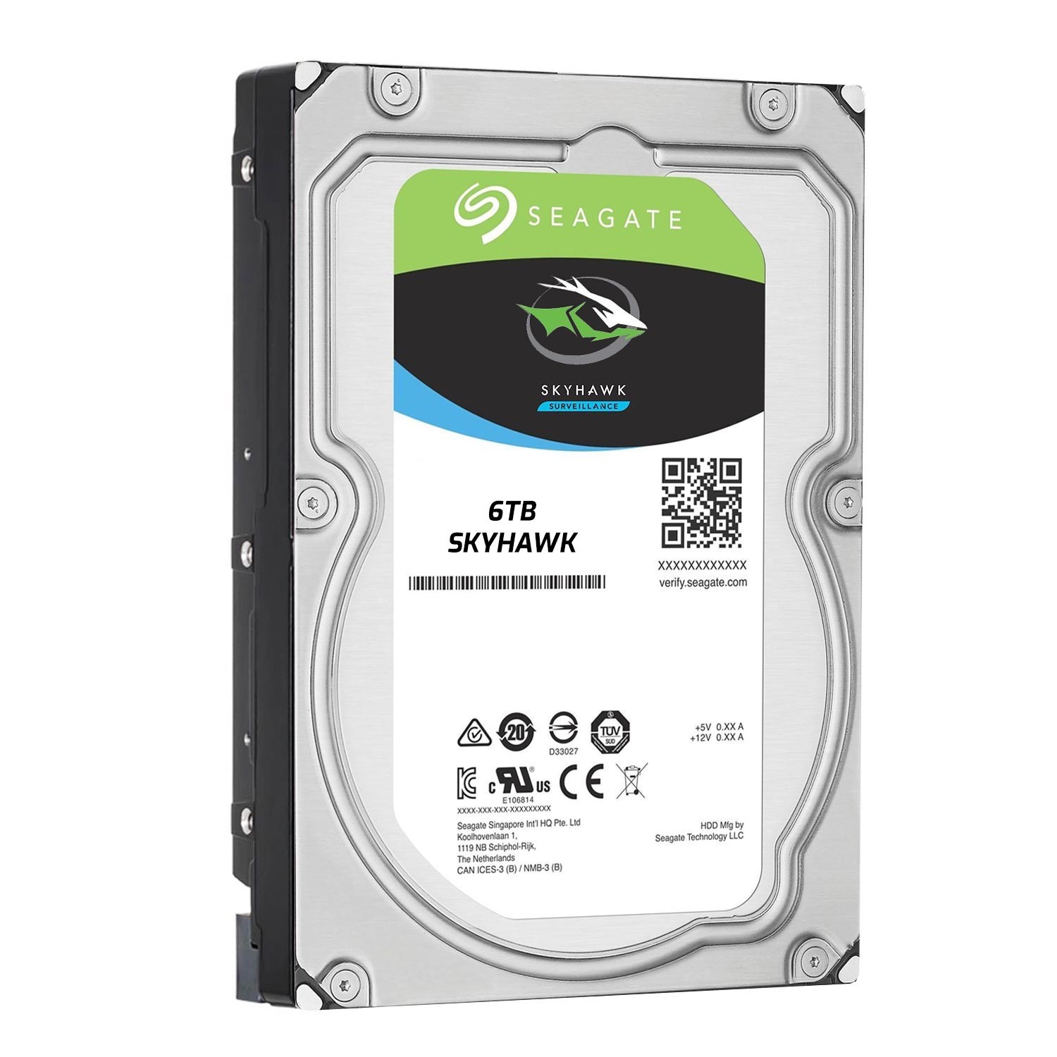 GÜVENLIK HARDDISK 6TB 7/24 7200RPM SATA3 256MB SEAGATE SKYHAWK SURVEILLANCE