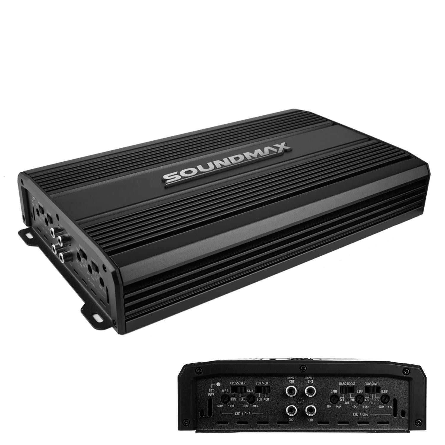 OTO AMFİ 4000W 4 KANAL SOUNDMAX SX-3000.4