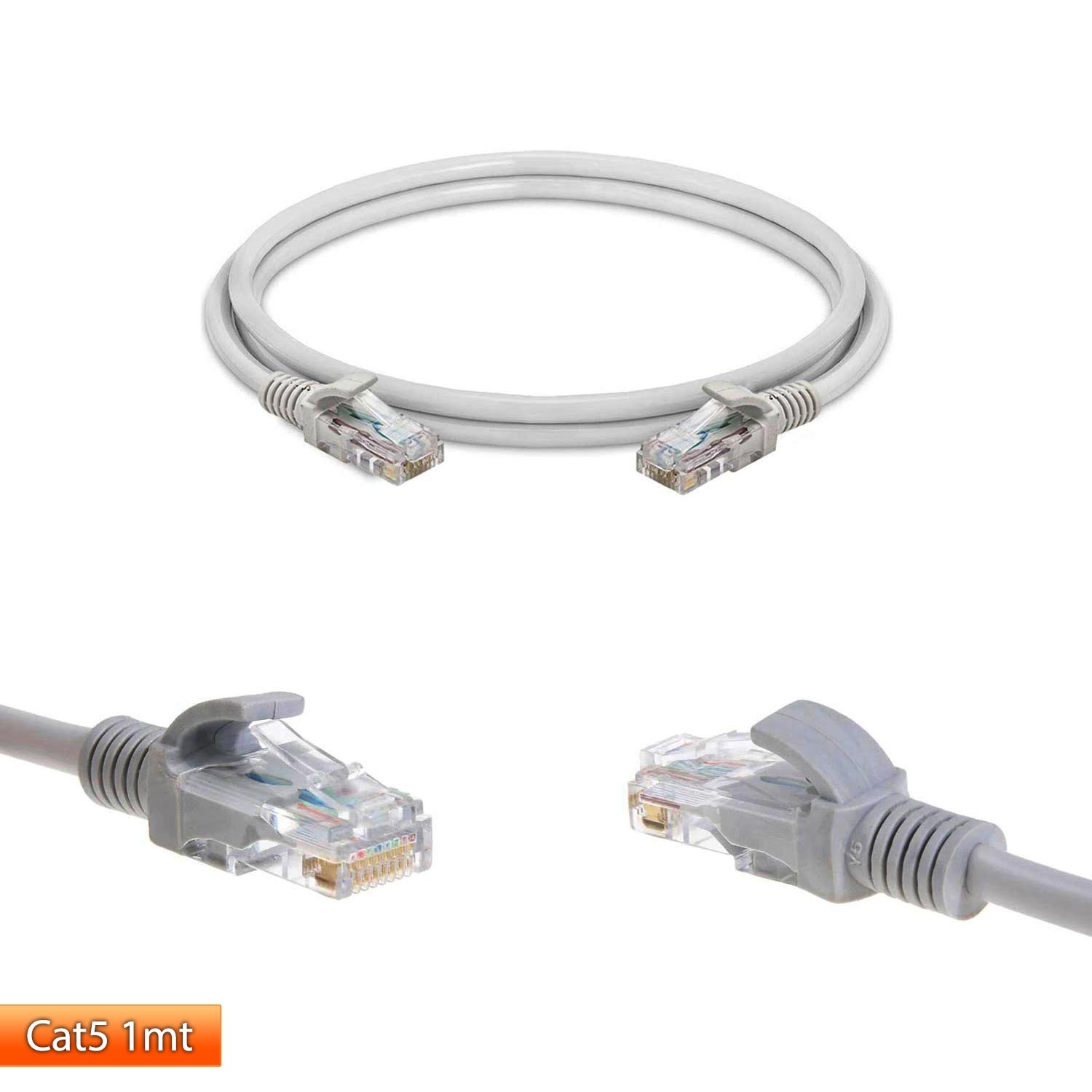 CAT5 PATCH NETWORK ETHERNET KABLO 1MT