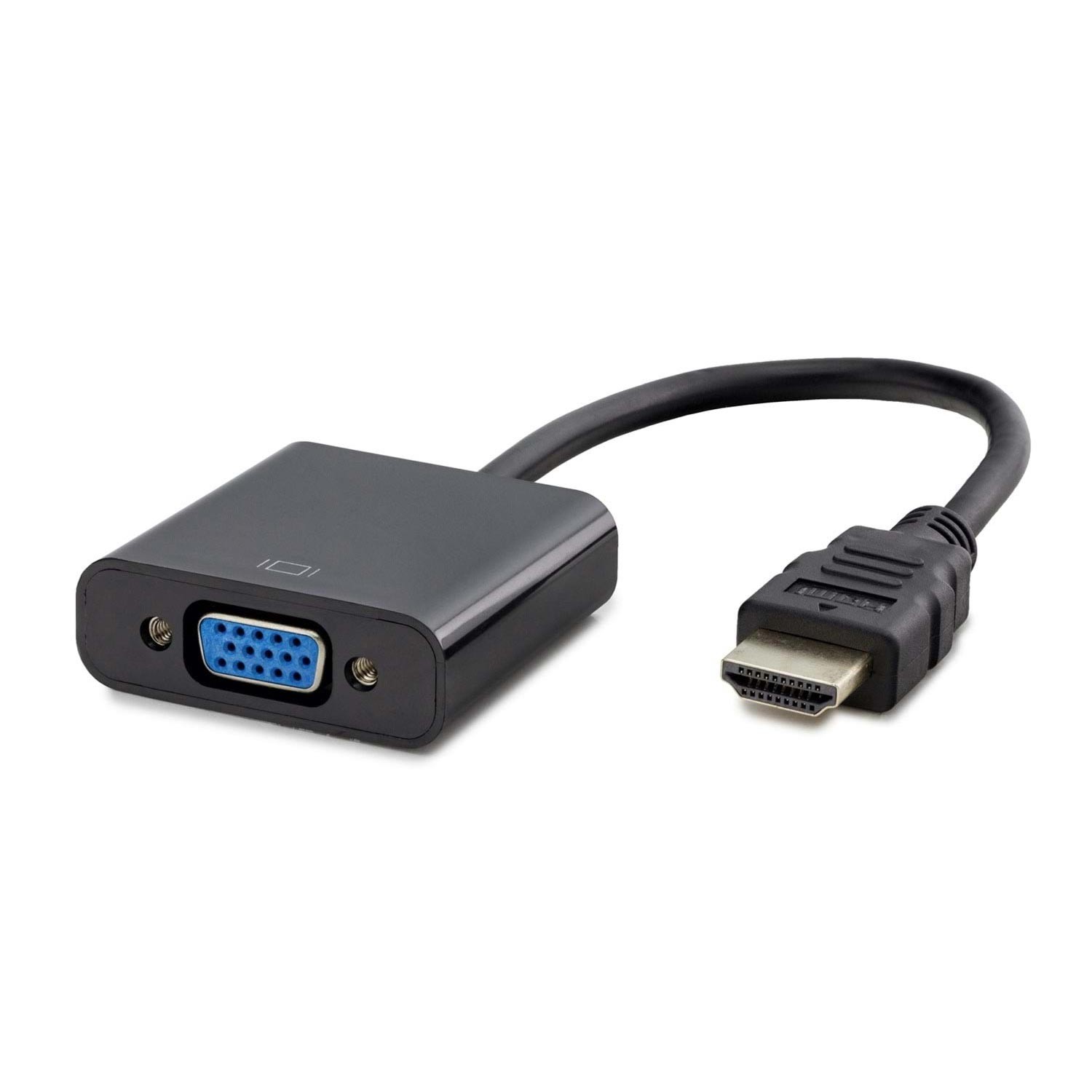 ÇEVİRİCİ HDMI TO VGA SİYAH HADRON HDX-2020