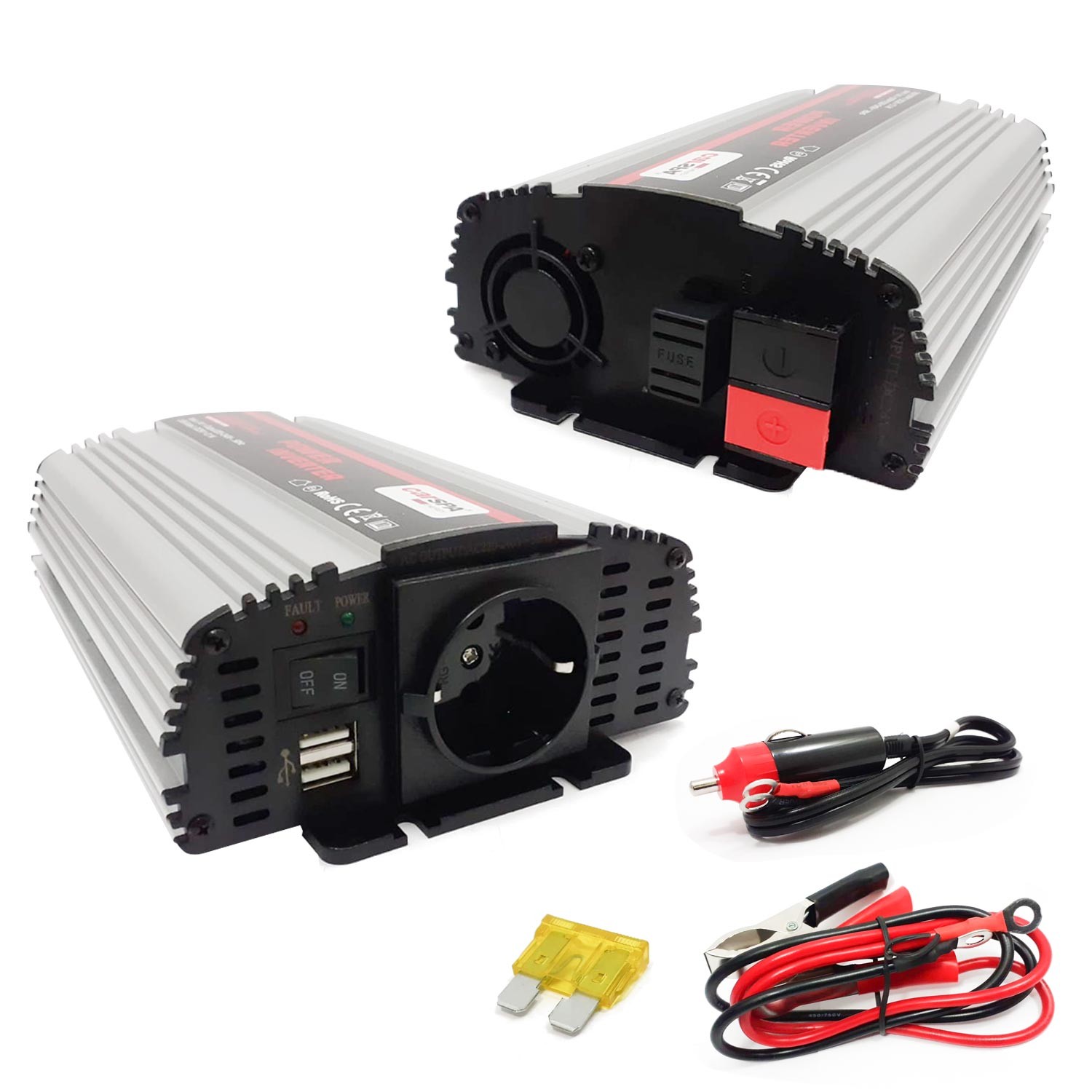 INVERTER MODIFIYE SINÜS 24V 600W CARSPA MS-600-24V