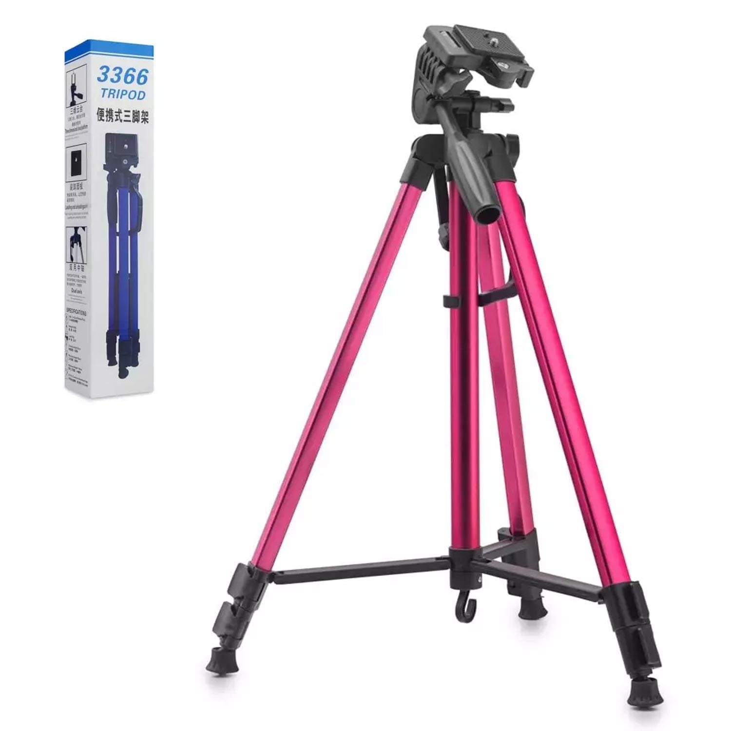 TRIPOD TELEFON TUTUCU TUTACAĞI 140CM HADRON HDX-3366