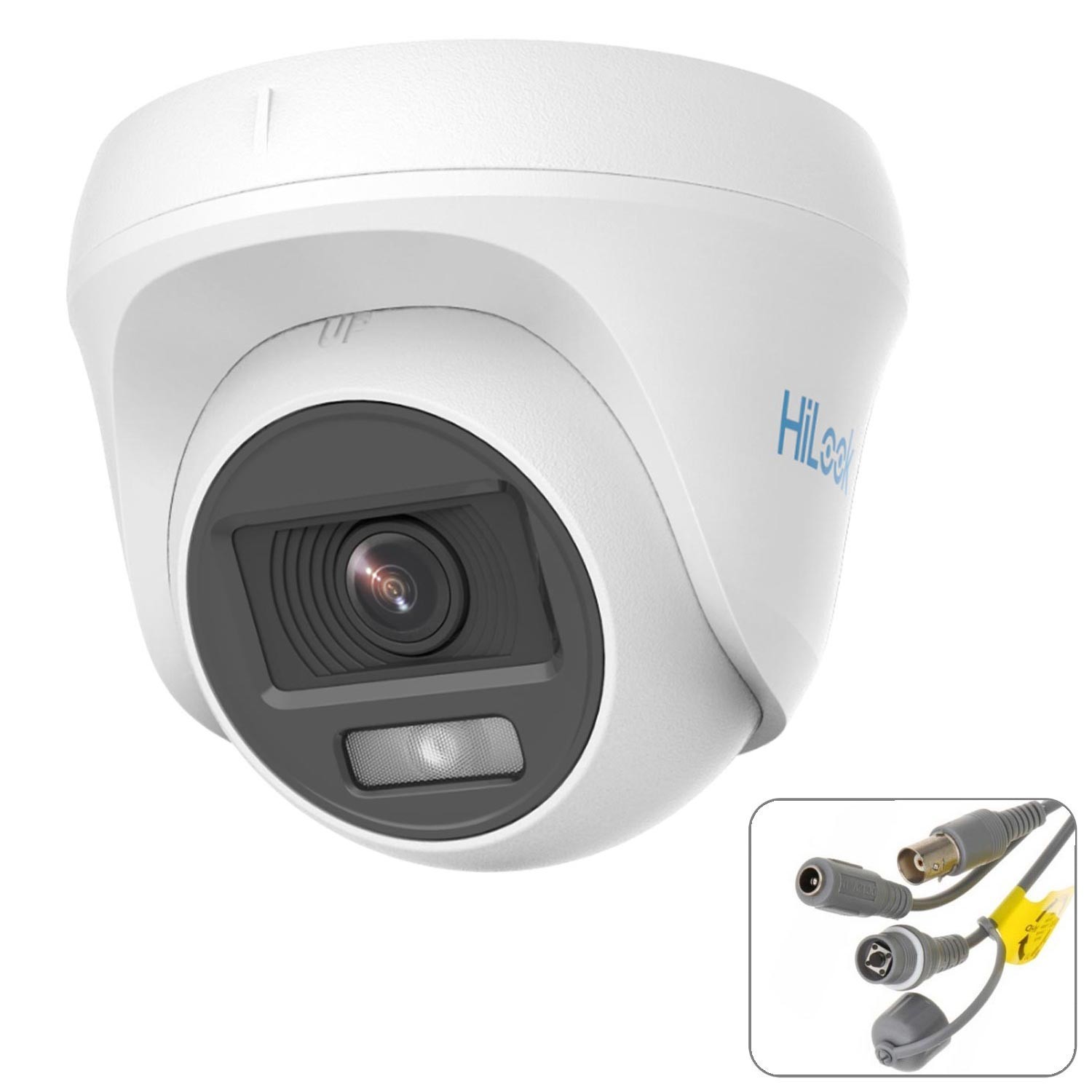 HILOOK-THC-T129-P Dome Ahd Kamera 2mp 2.8mm Renkli Gece Görüs