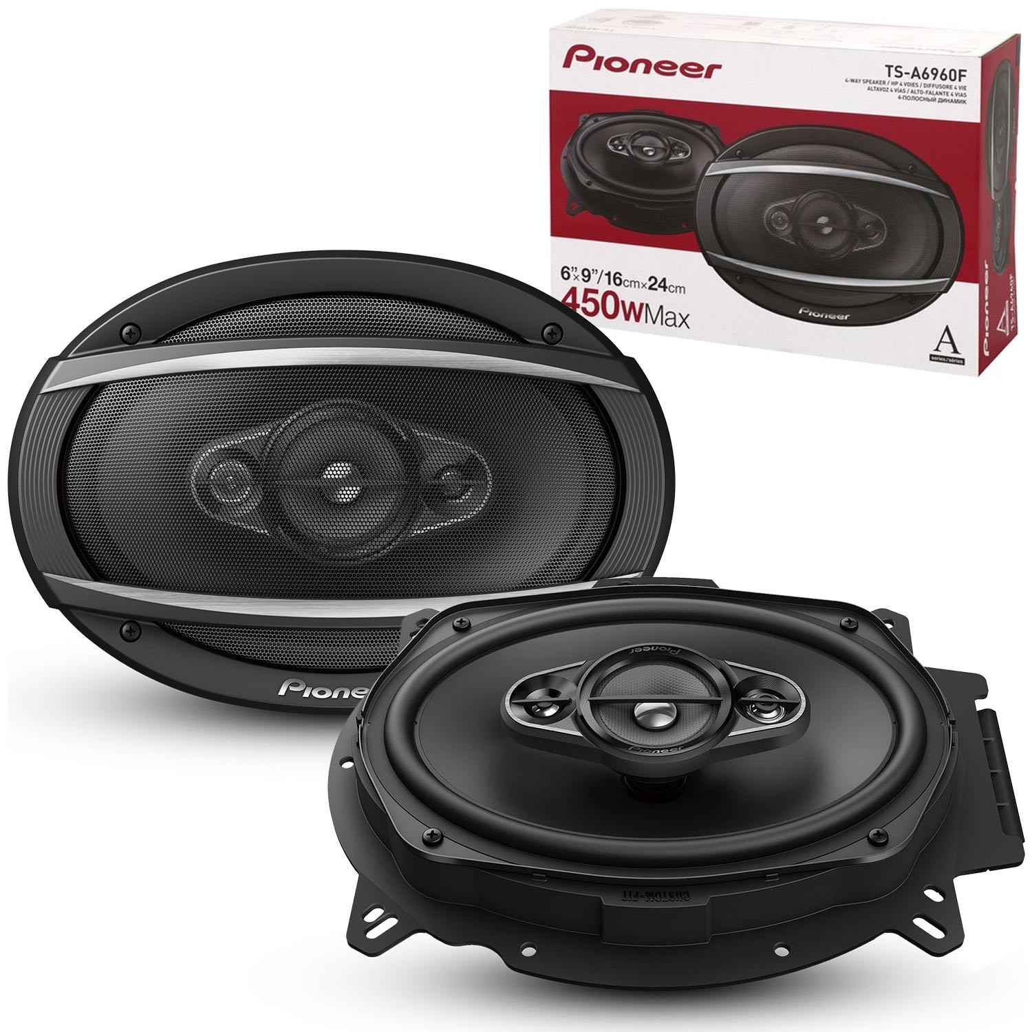 OTO HOPARLÖR OVAL 6X9" 450W 2 ADET PIONEER DIGICOM TS-A6960F