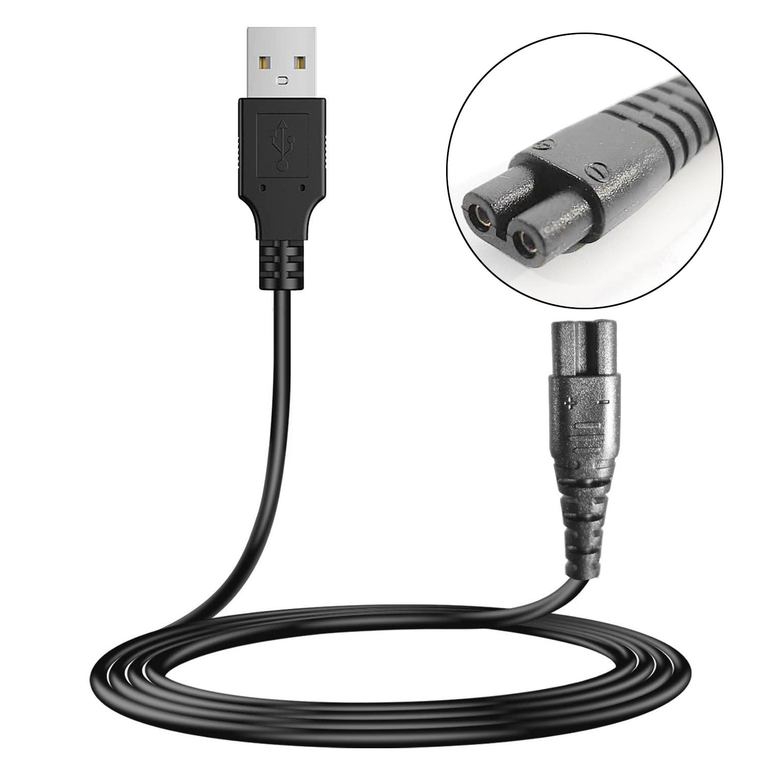 TIRAŞ KABLOSU USB 1MT SİYAH NO1 G-5351