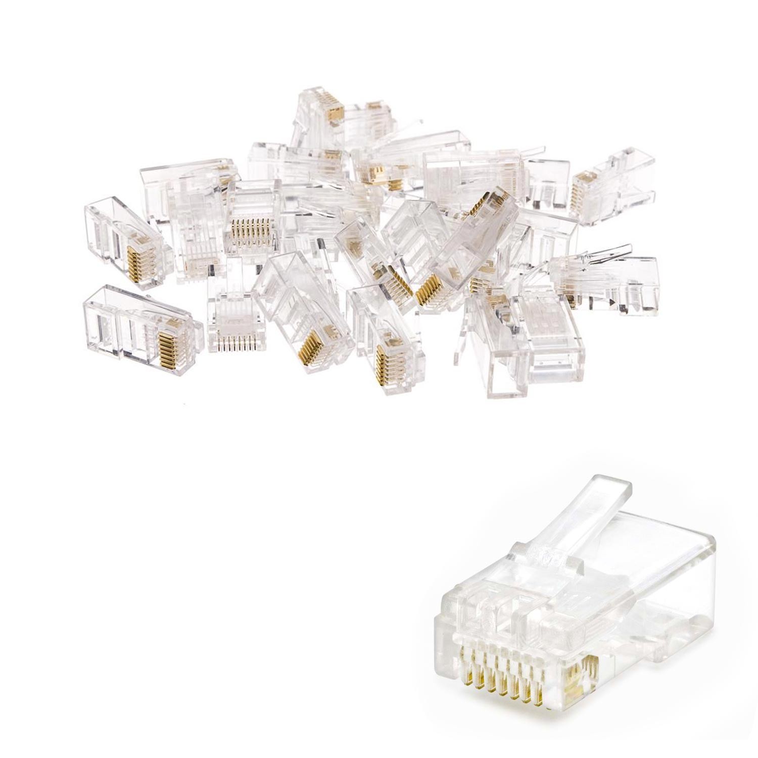 RJ45 SOKET CAT6 8P/8C (100 ADET) PLX-10486