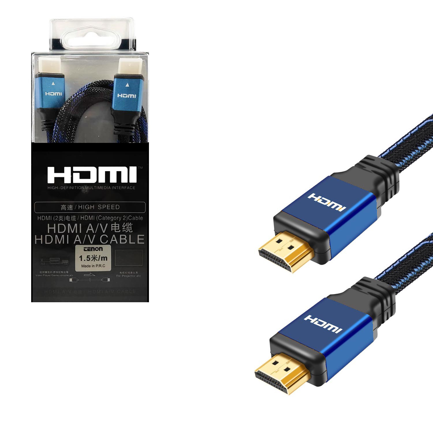 HDMI KABLOSU GOLD 1.4 3D 4K ÖRGÜLÜ FILTRELI 1.5MT DLC-HD20P