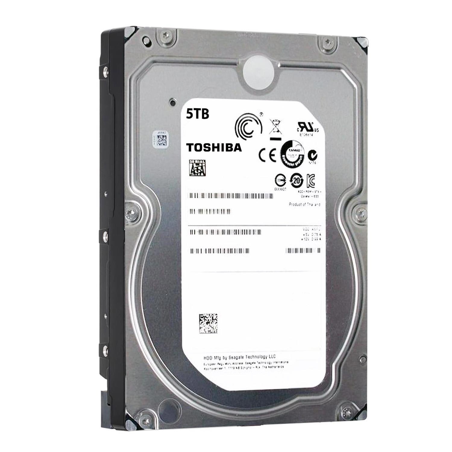 GÜVENLIK HARDDISK 5TB 7/24 5400RPM SATA3 128MB TOSHIBA