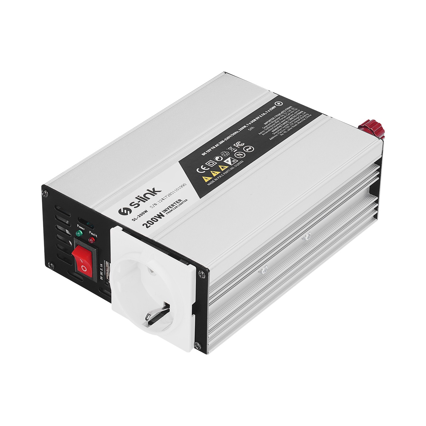 ÇAKMAK POWER İNVERTER 12V 200W S-LİNK SL-200W