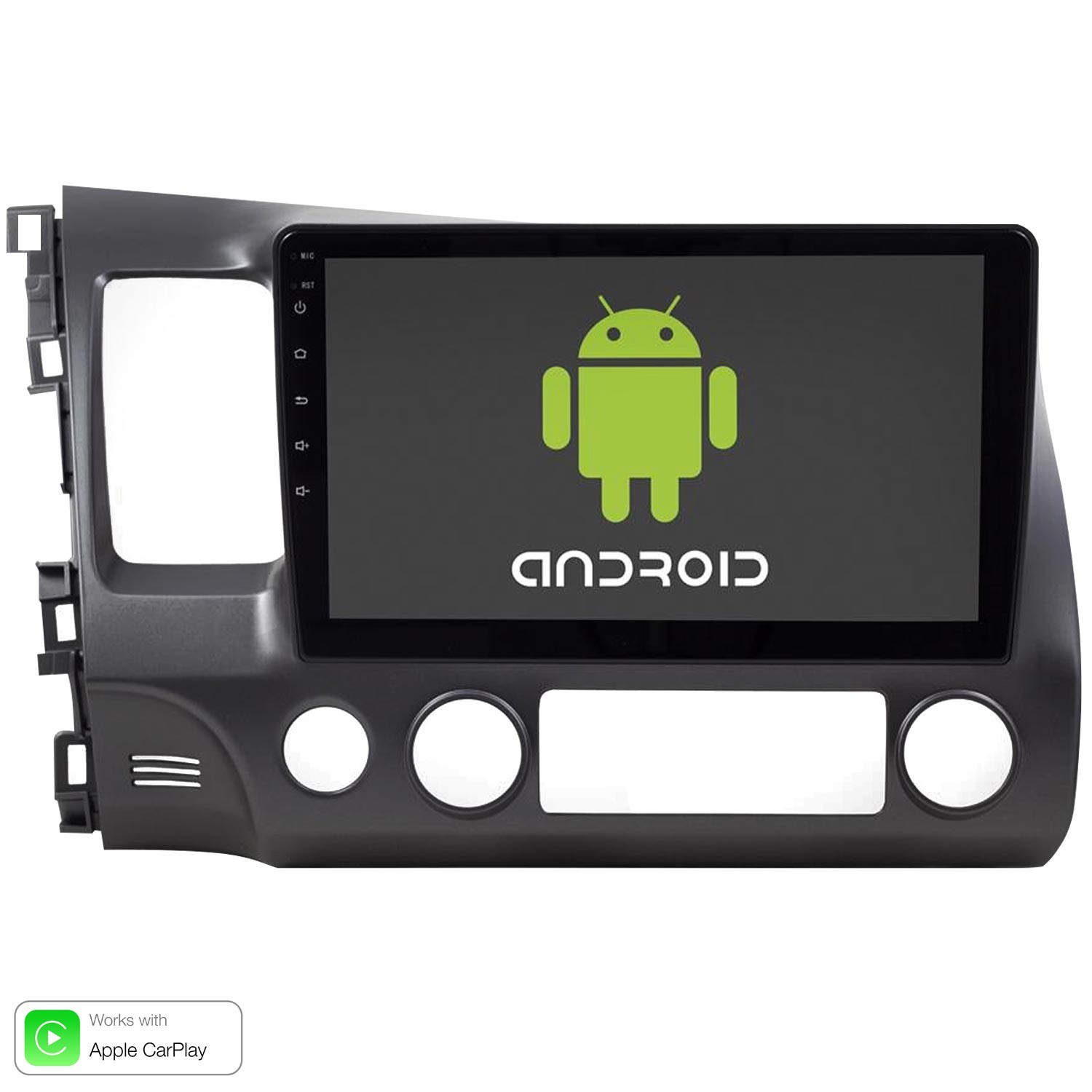 TABLET MULTIMEDYA ANDROID 10.1" 2+16GB CARPLAY HONDA CIVIC (2007-2012) JACK MARTIN JM-FD6CP