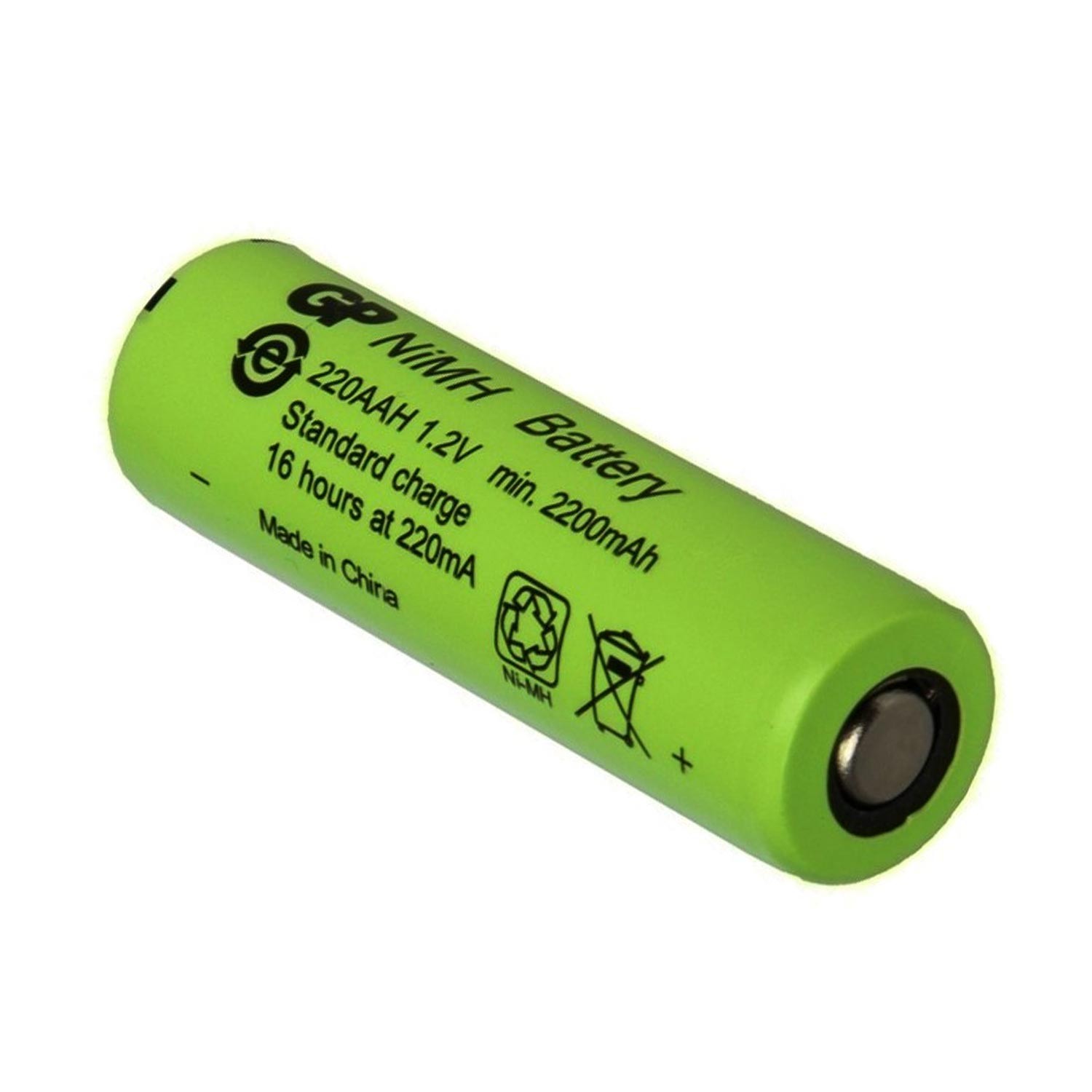 SARJLI PIL DÜZ KAFA AA KALEM 1.2V 2200MAH NI-MH GP