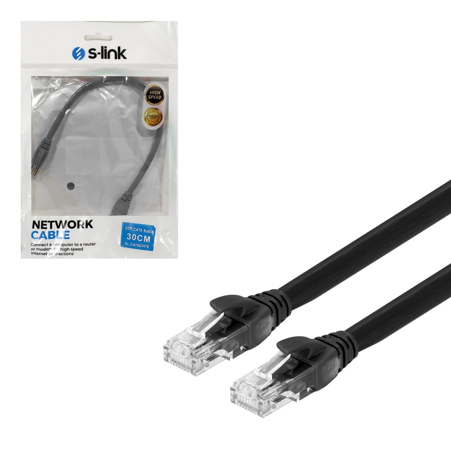 CAT6 KABLO 24AWG 305MT S-LİNK SL-CAT608