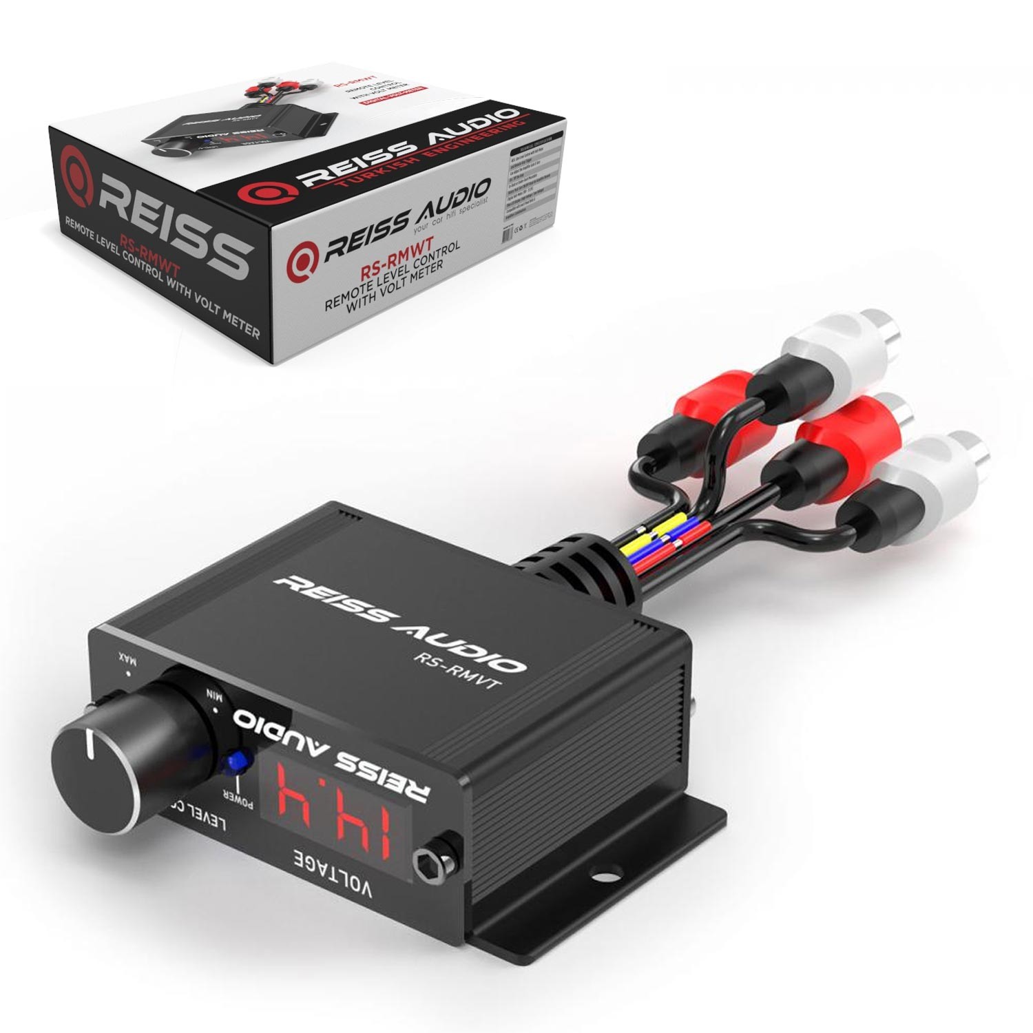 DIJITAL SES KONTROL VOLTMETRE RCA REISS AUDIO RS-RMVT