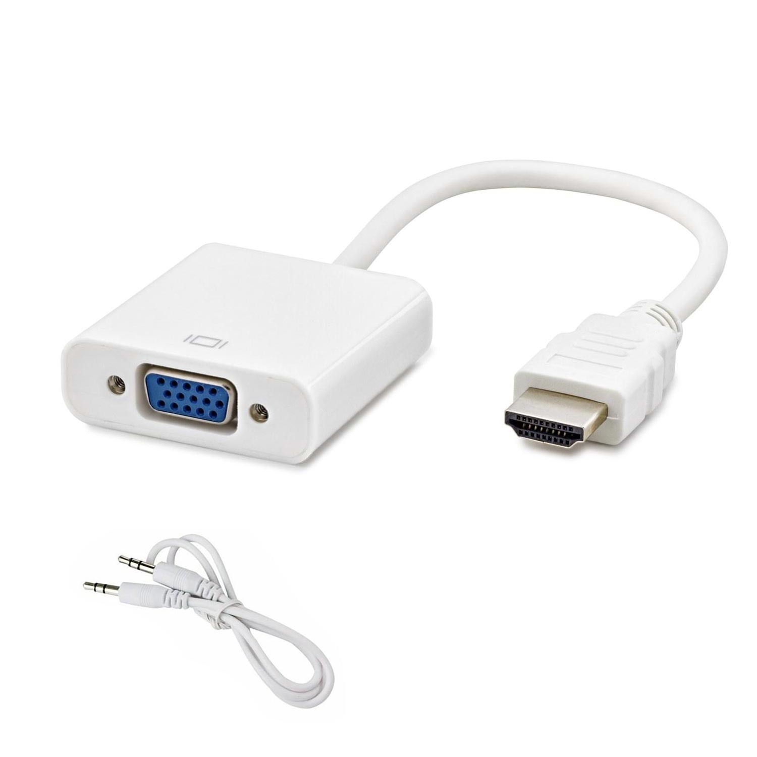 ÇEVİRİCİ HDMI TO VGA + AUDIO HYTECH HY-HV35