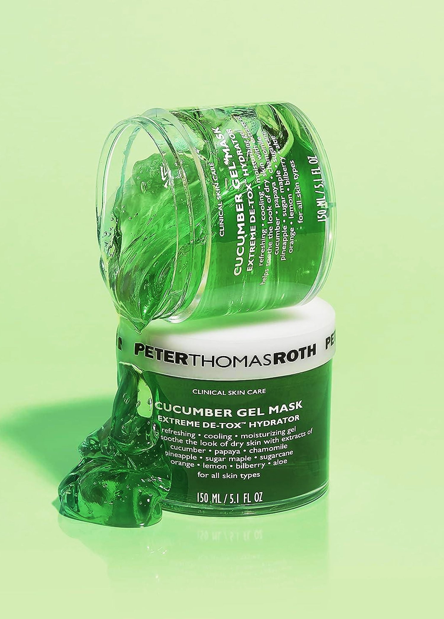 Cucumber Gel Mask Extreme Detox Hydrator 150 ml