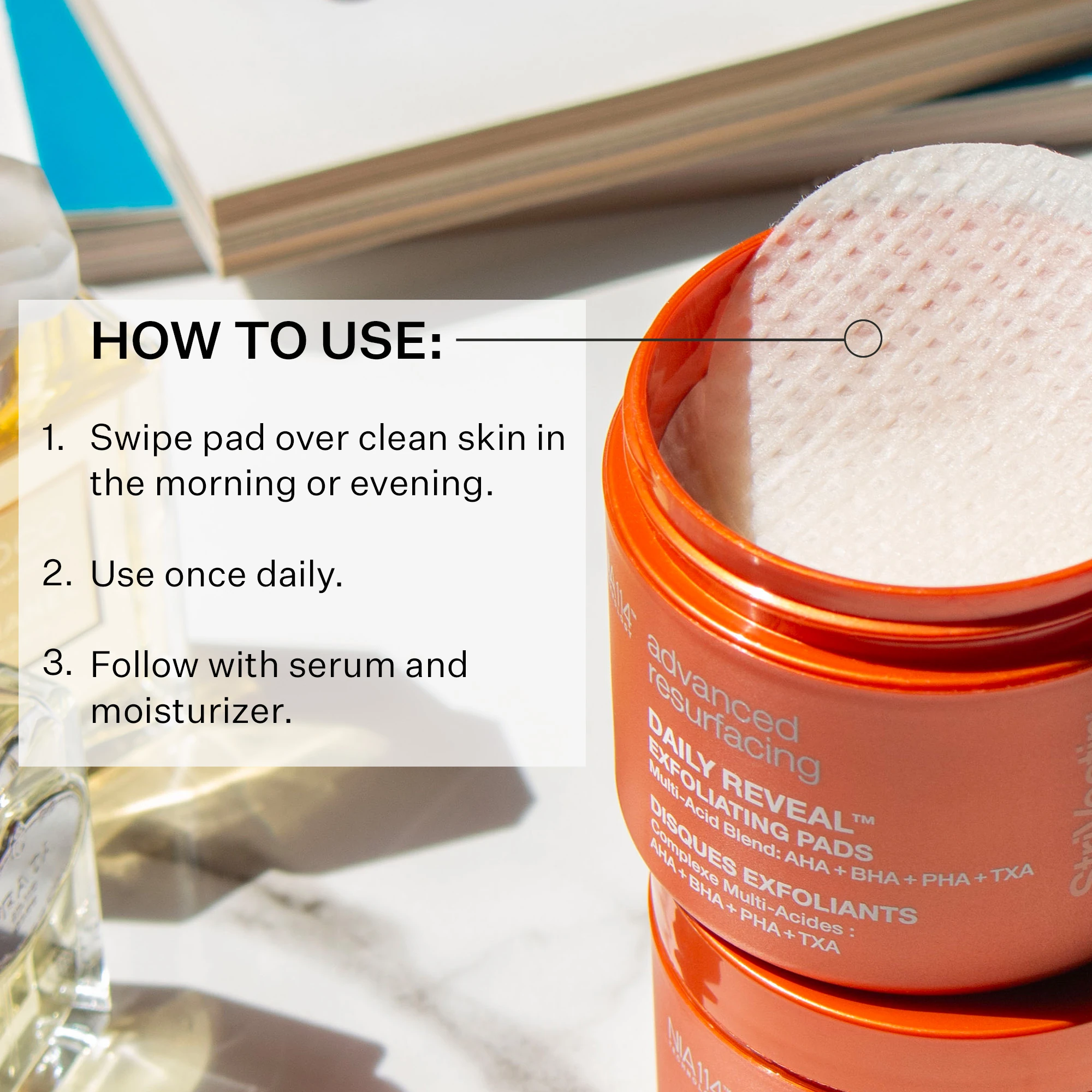 Advanced Resurfacing Daily Reveal Exfoliating Pads 60 Adet