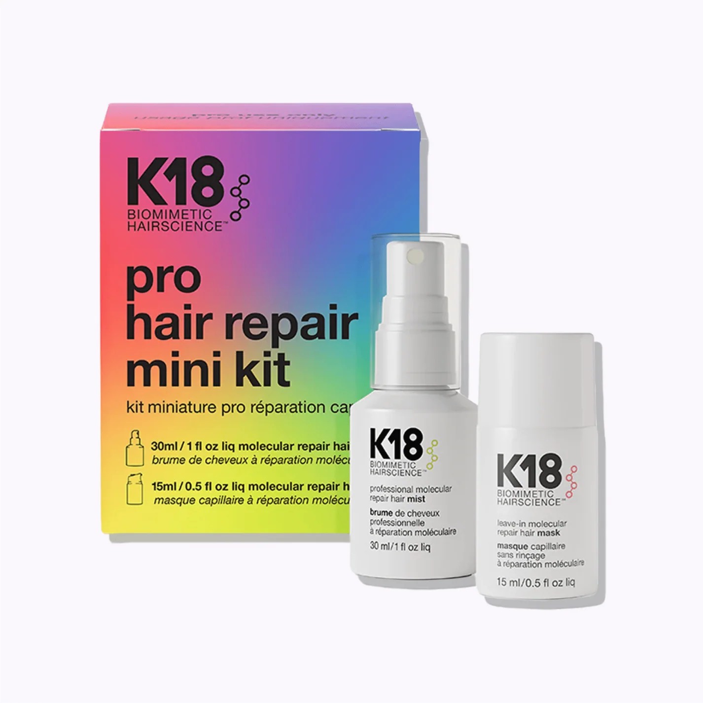 PRO Saç Onarıcı Mini Kit 30 ml Mist + 15 ml Maske