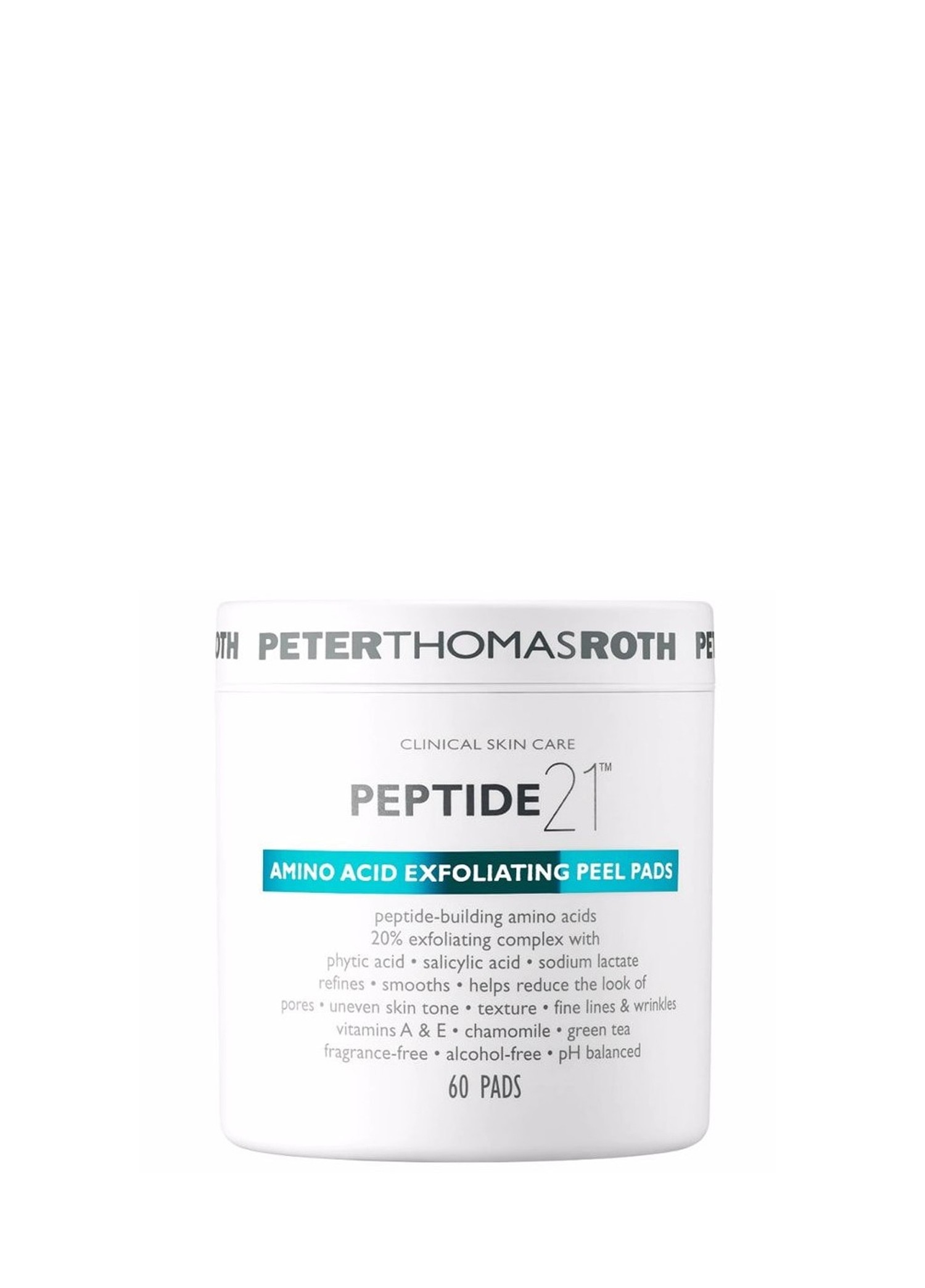 Peptide 21 Amino Acid Exfoliating Peel Pads 60 pads