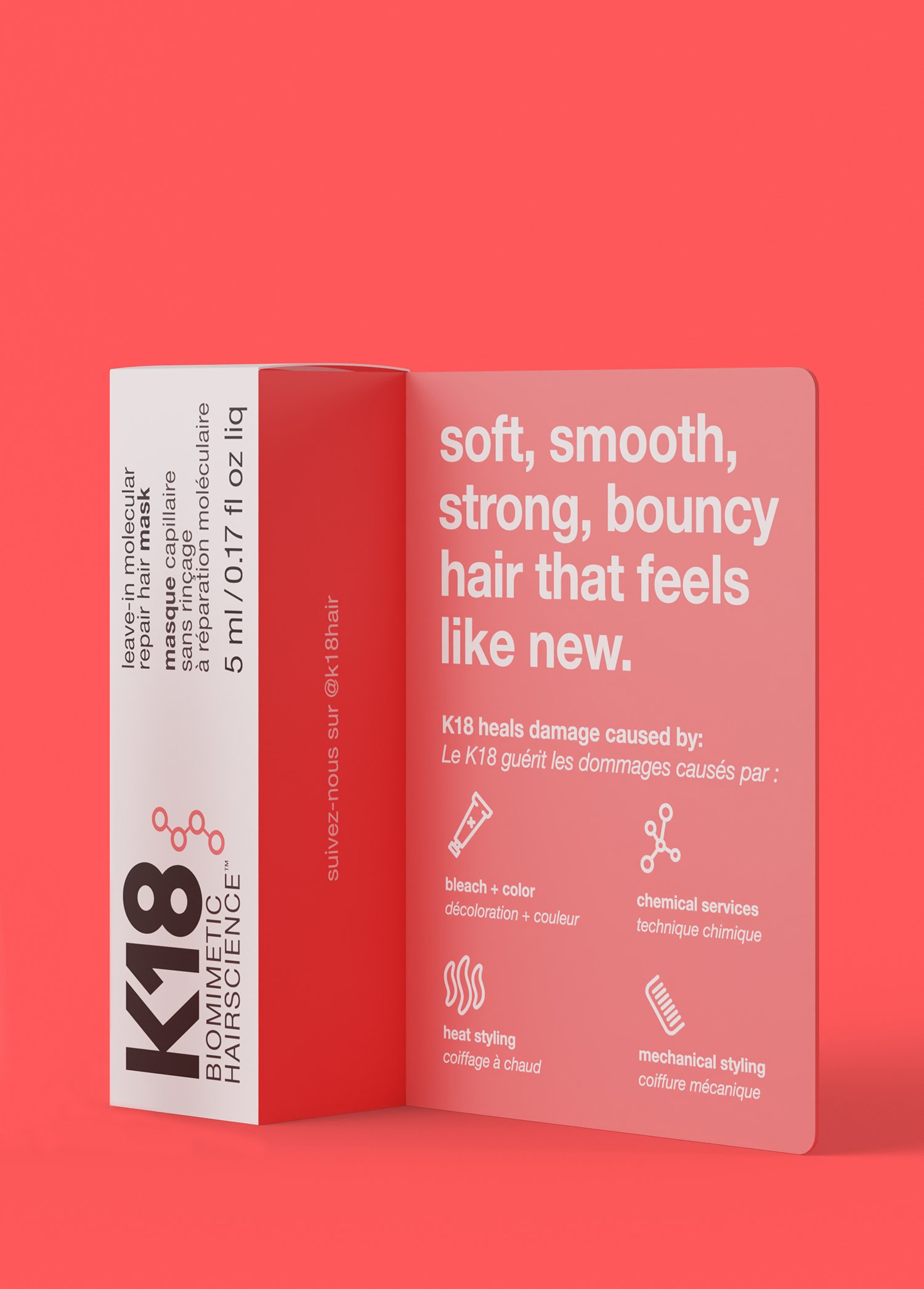 Leave in Molecular Repair Hair Mask 5 ml