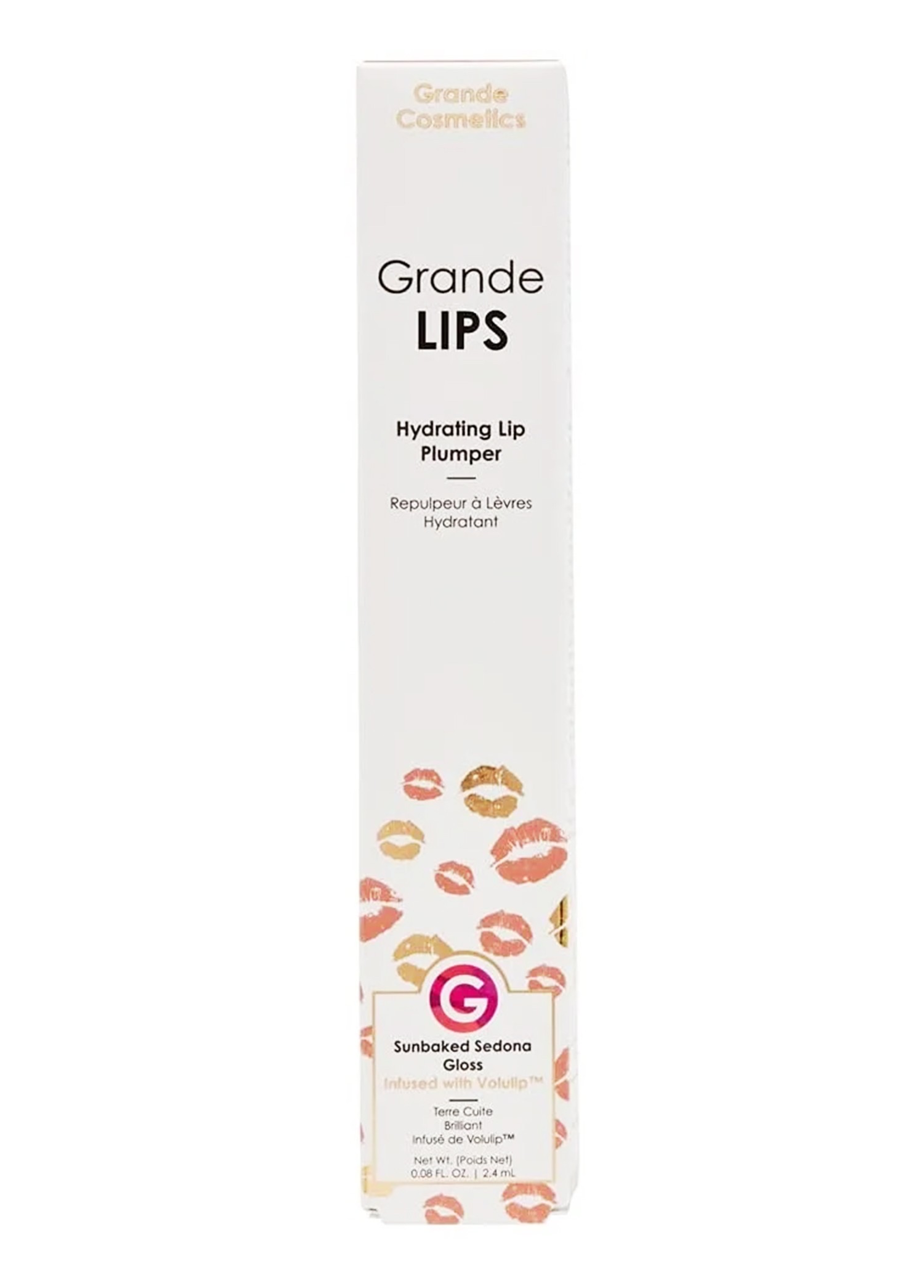 GrandeLIPS Hydrating Lip Plumper Gloss 2.4 ml Sunbaked Sedona