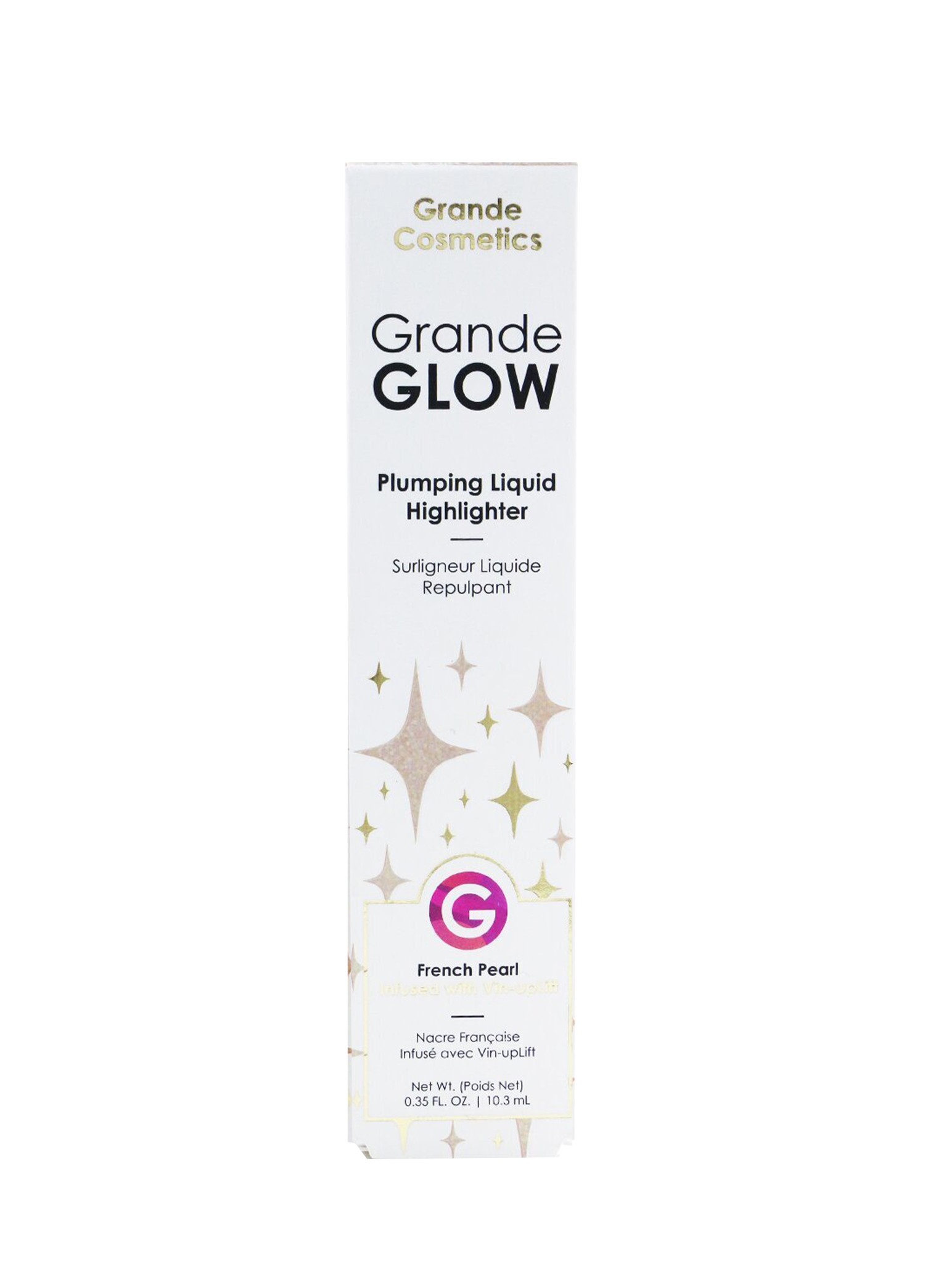 GrandeGLOW Plumping Liquid Highlighter French Pearl 10.3 ml