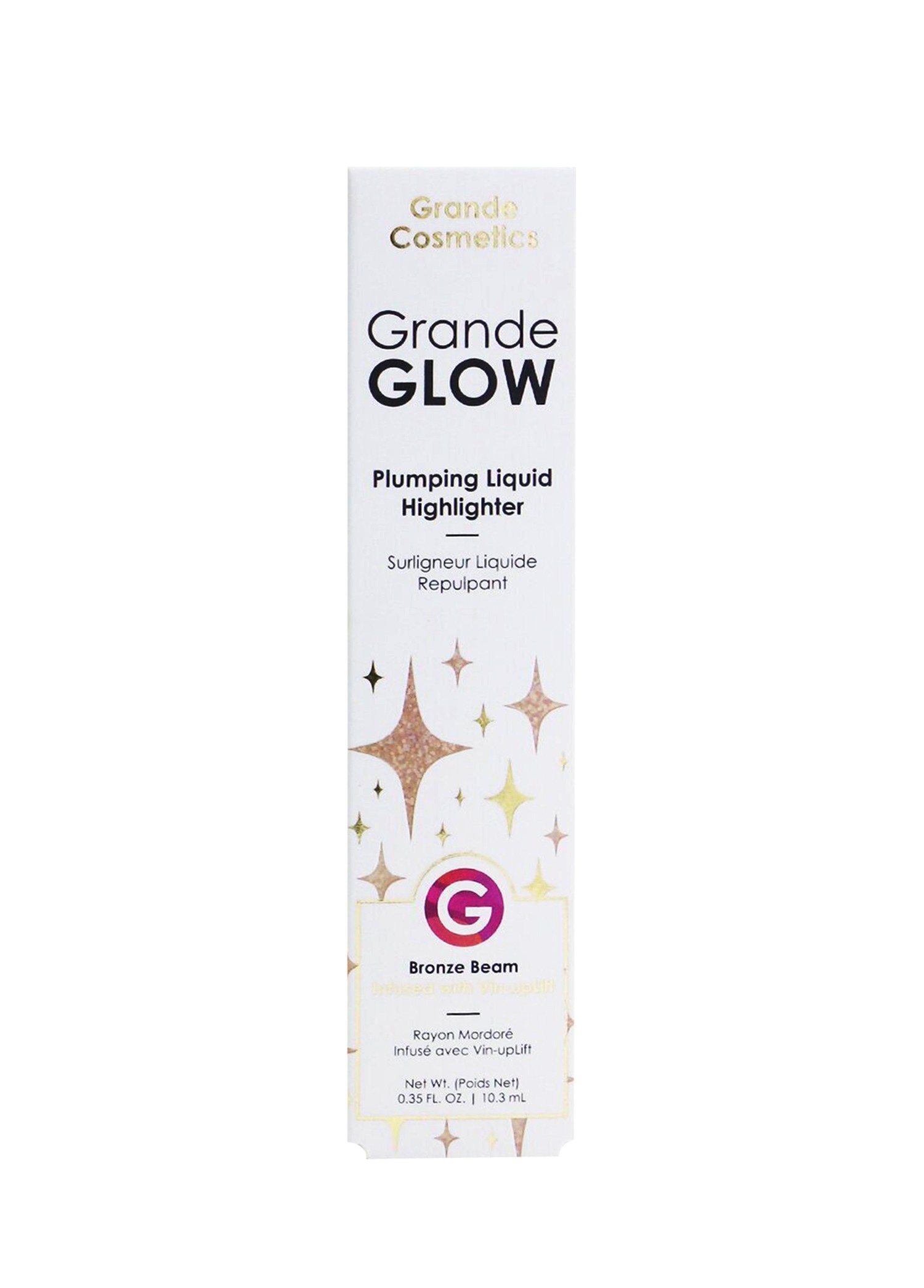 GrandeGLOW Plumping Liquid Highlighter Bronze Beam 10.3 ml