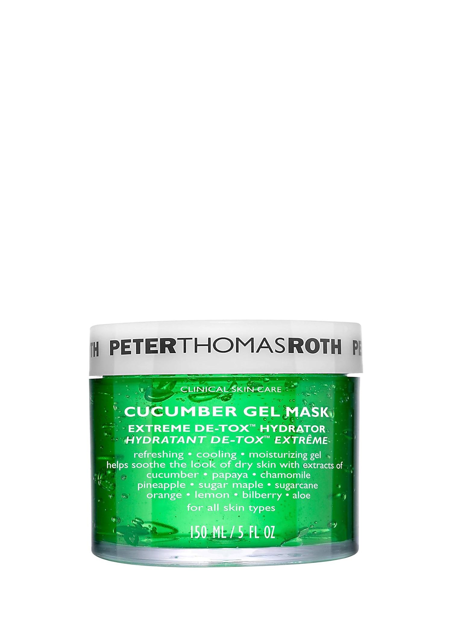 Cucumber Gel Mask Extreme Detox Hydrator 150 ml