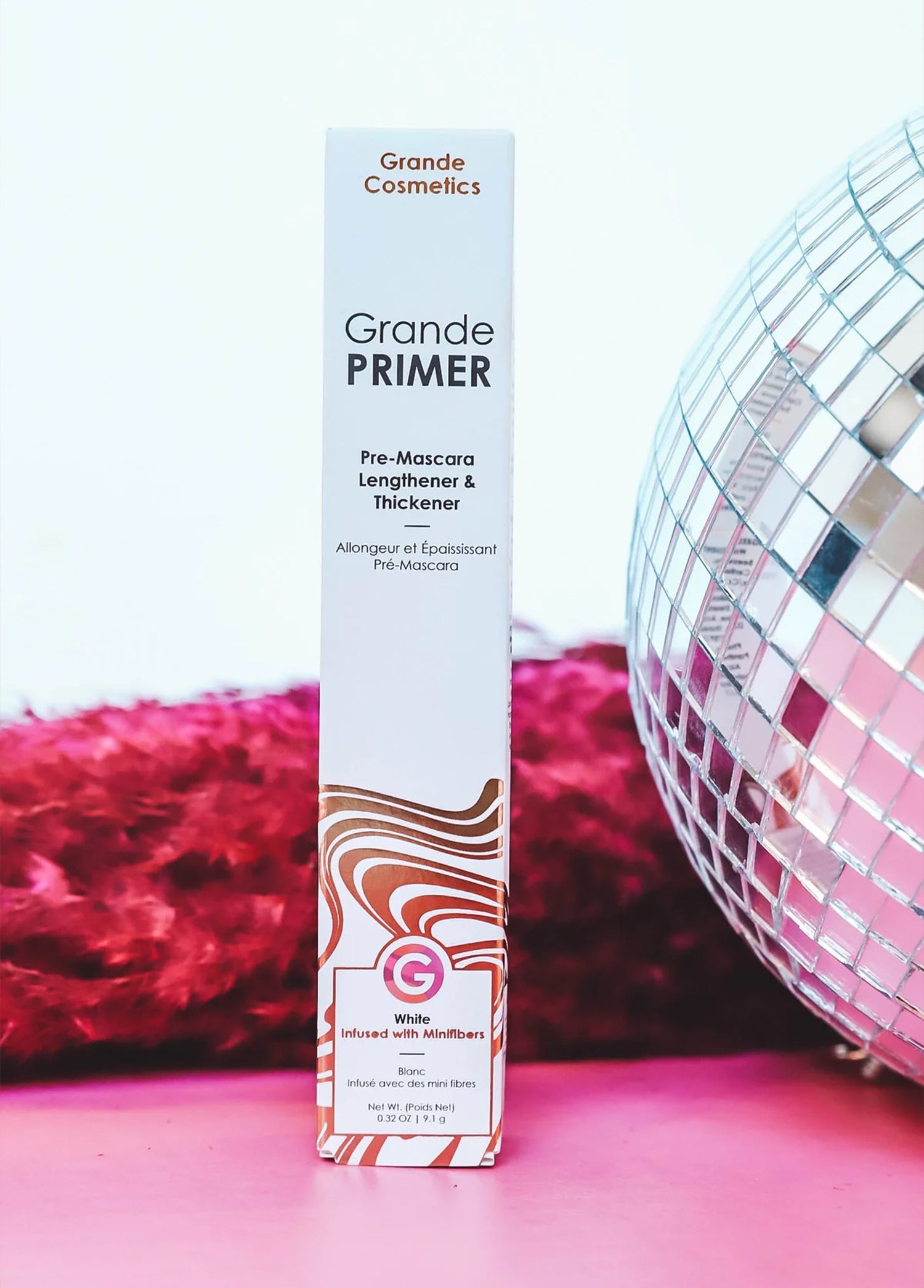 GrandePRIMER Pre-Mascara Lengthener & Thickener White 9.1 g