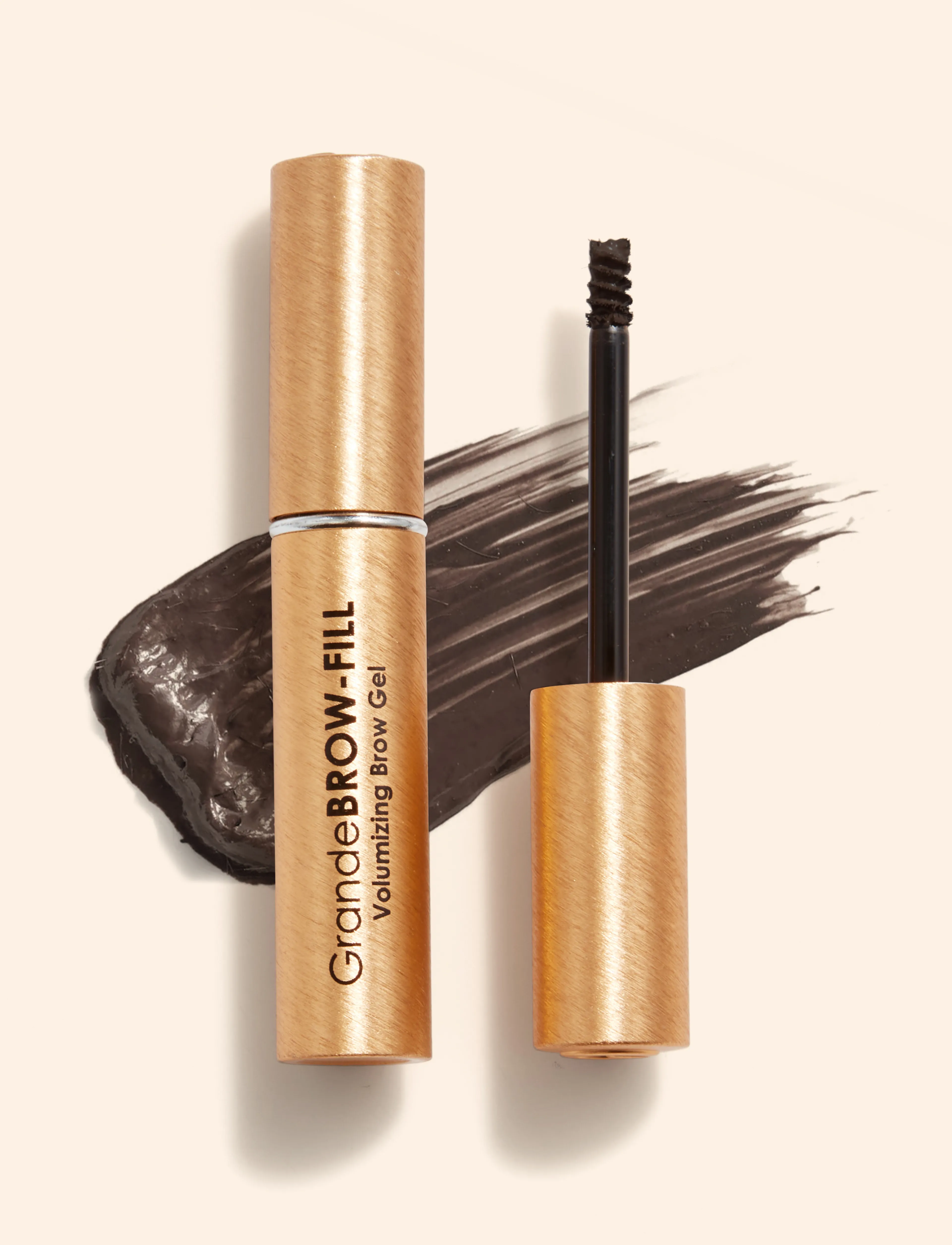 GrandeBROW-FILL Volumizing Brow Gel Ebony 4 g