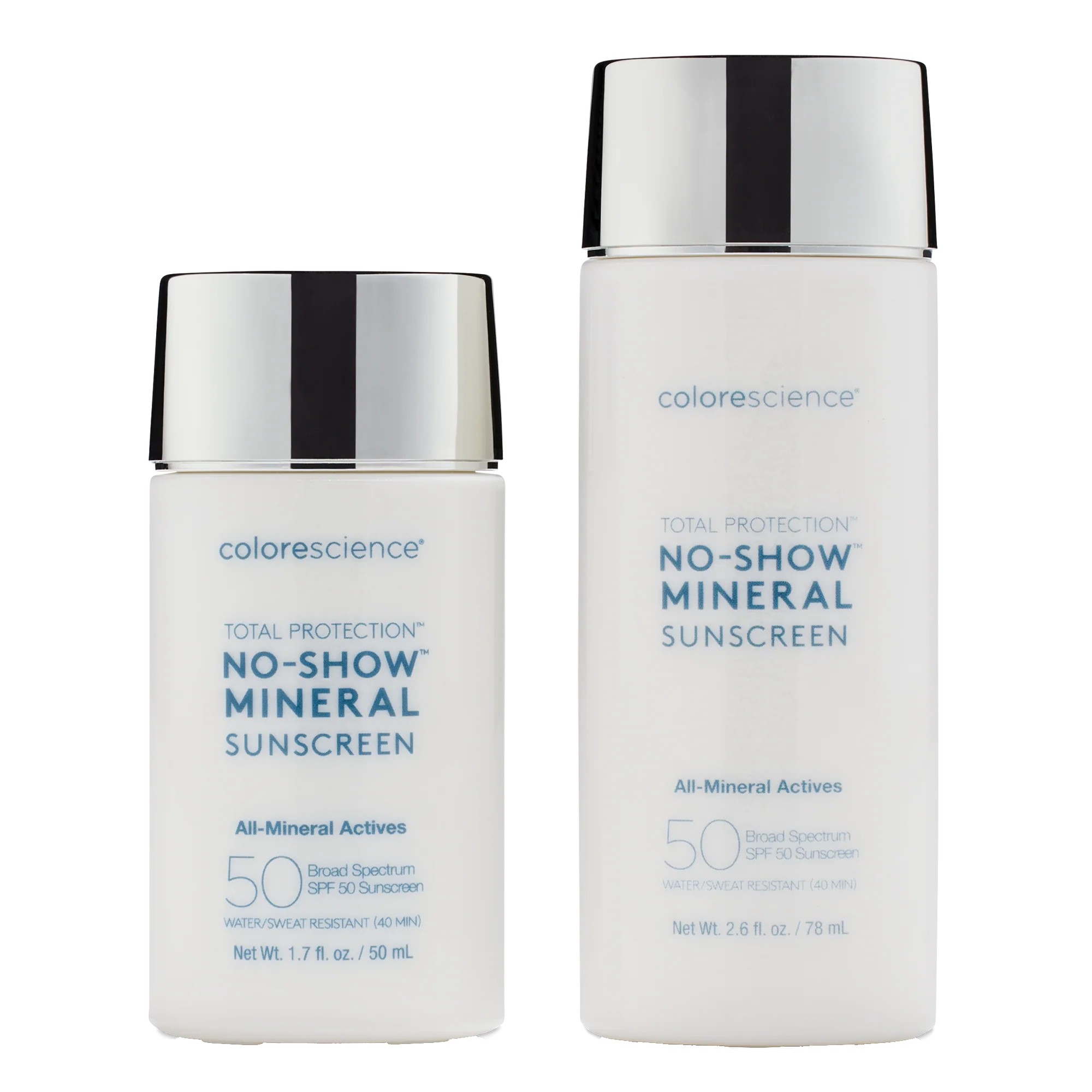 Total Protection No-Show–SPF 50 Renksiz Mineral Güneş Koruyucu 78 ml
