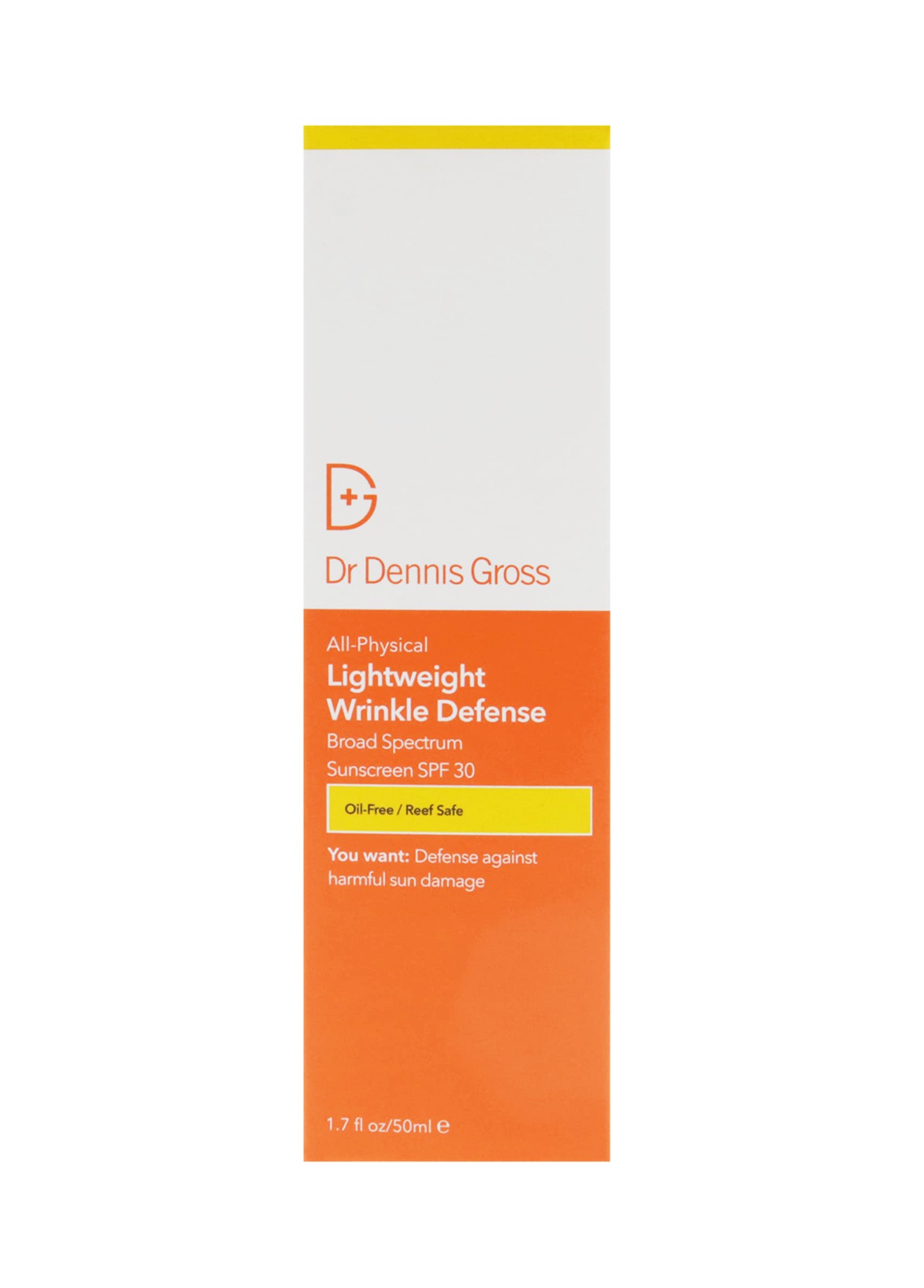 All Physical Lightweight Wrinkle Defense Broad Spectrum Sunscreen SPF 30 50 ml