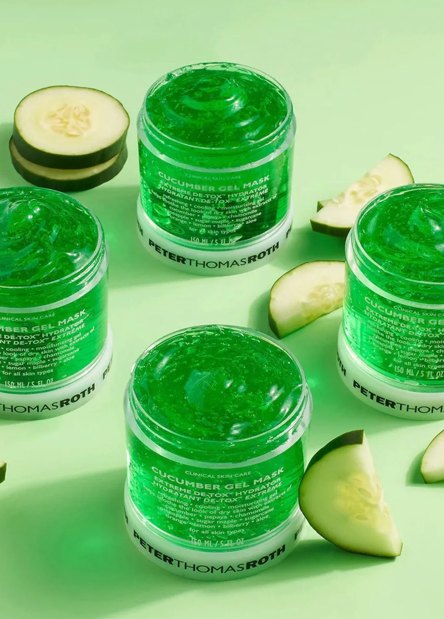 Cucumber Gel Mask Extreme Detox Hydrator 150 ml